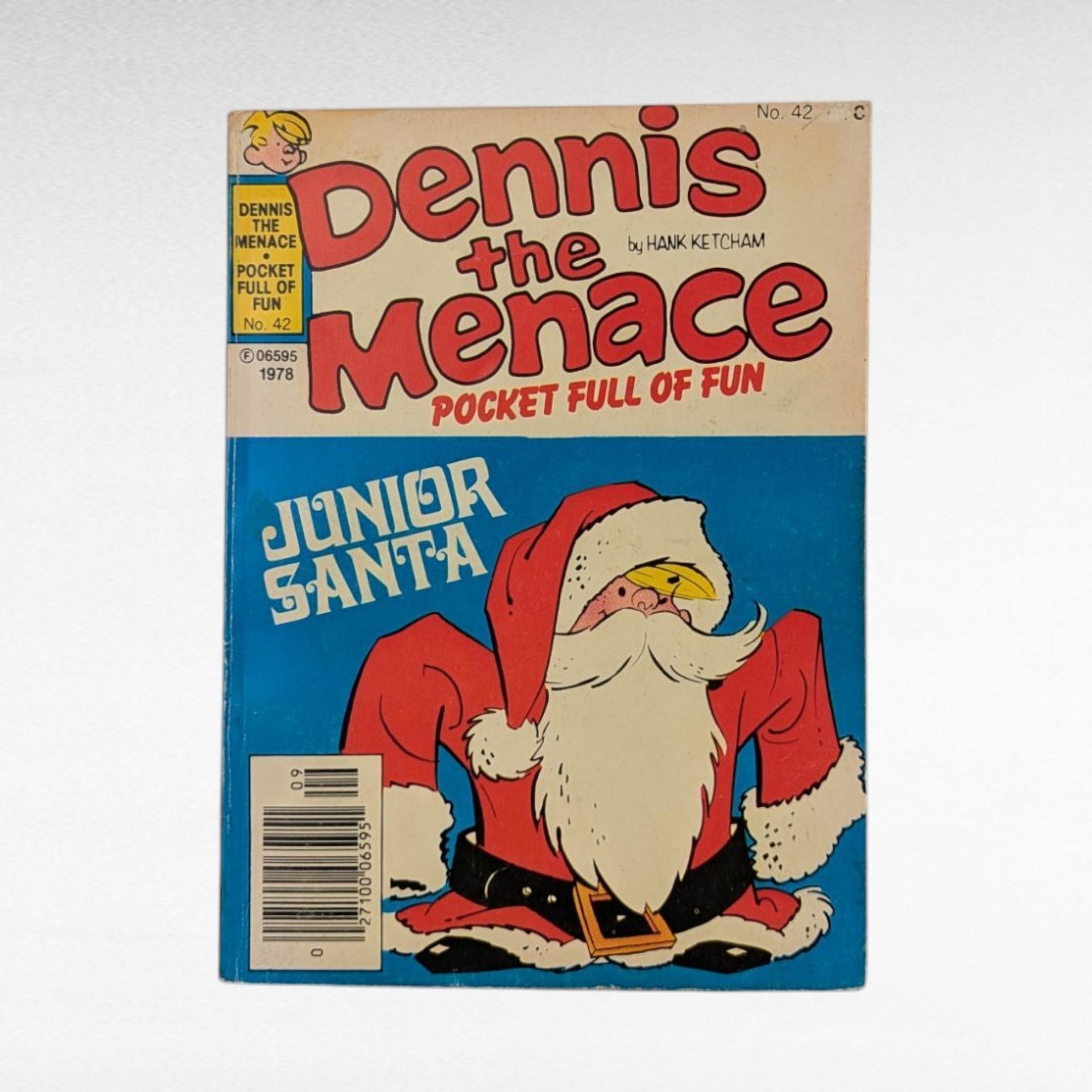 Vintage Dennis the Menace Softcover Book Set, Hank Ketcham, 1977-78, Christmas, Ruff, Gift for Kids, Comic Collectors, Nostalgia