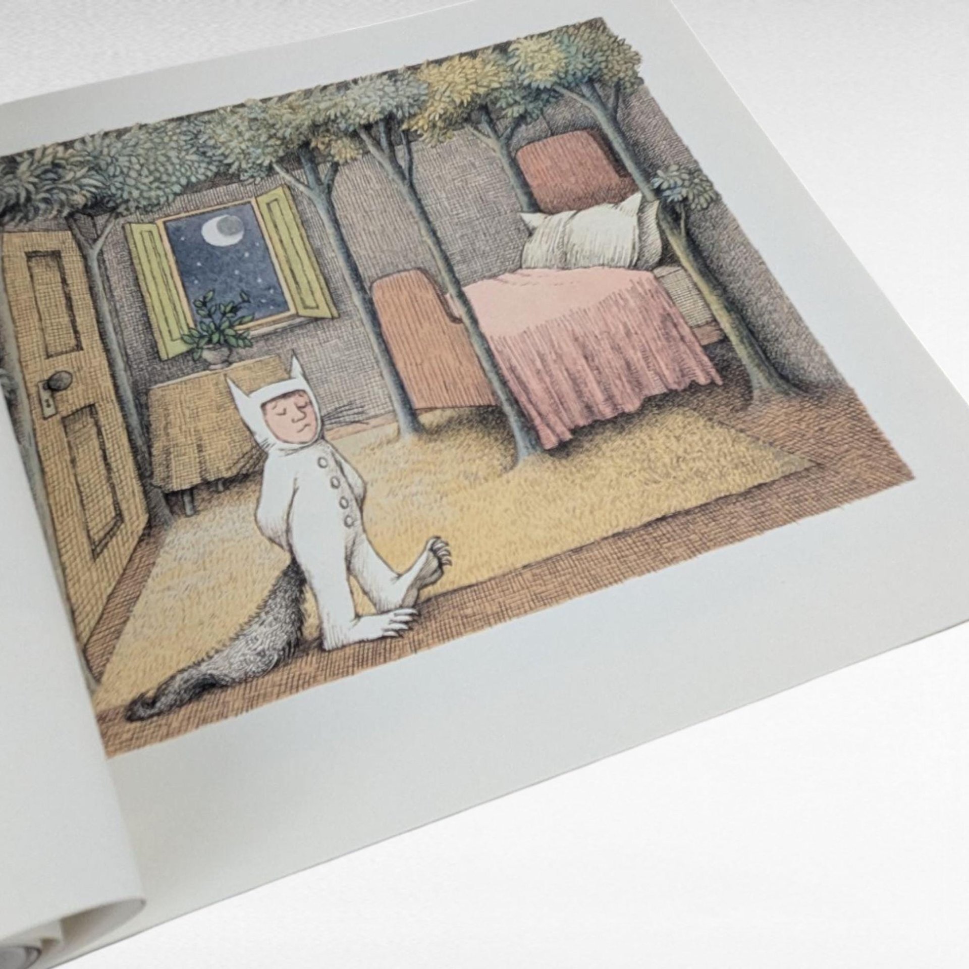 Vintage Where the Wild Things Are by Maurice Sendak, 1991 Softcover, Children's Book, Illustrated Classic, Bedtime Story, Nostalgic Gift