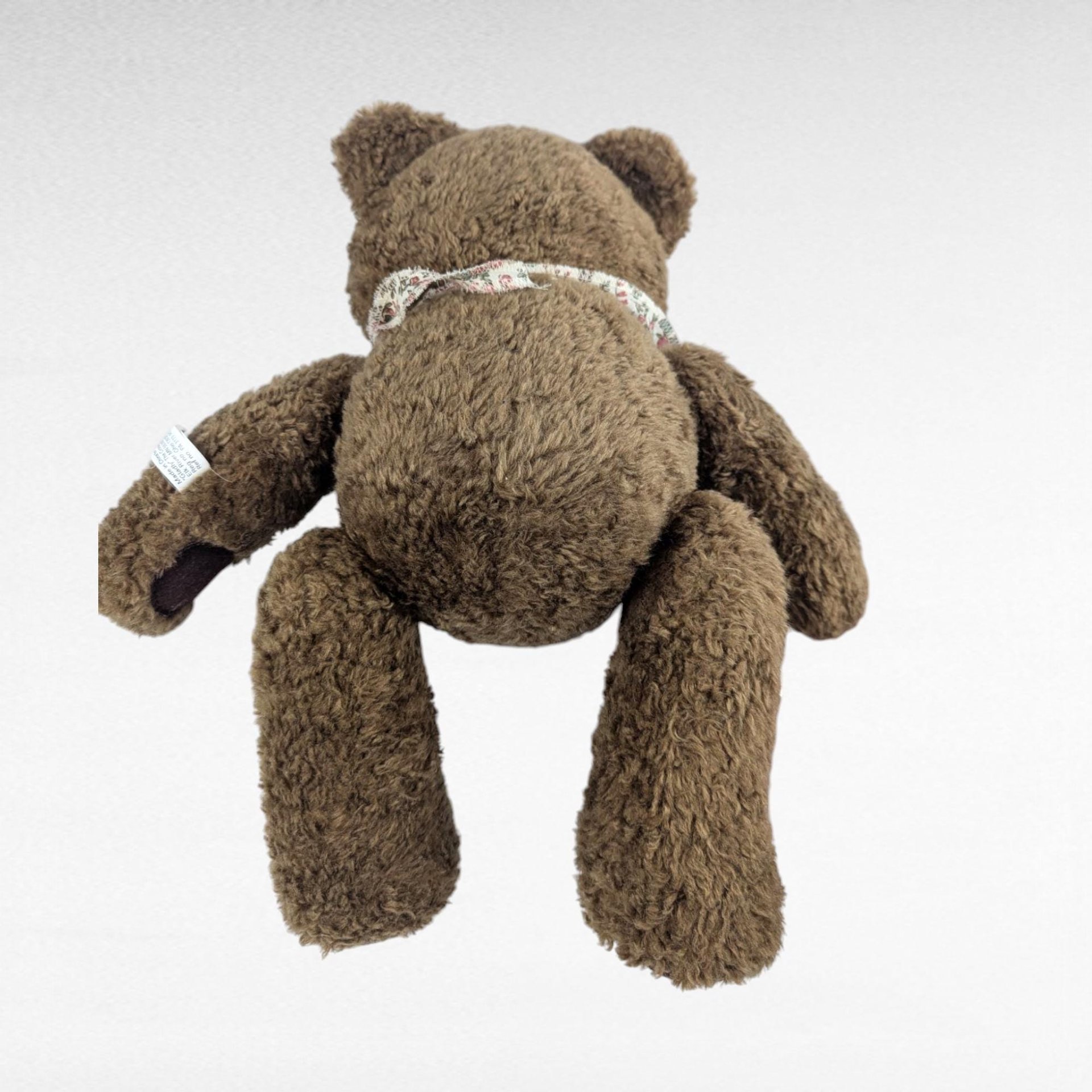 Vintage Gladly the Cross-Eyed Bear Plush, 17" Tall, Soft Brown Teddy, Collectible Stuffed Animal