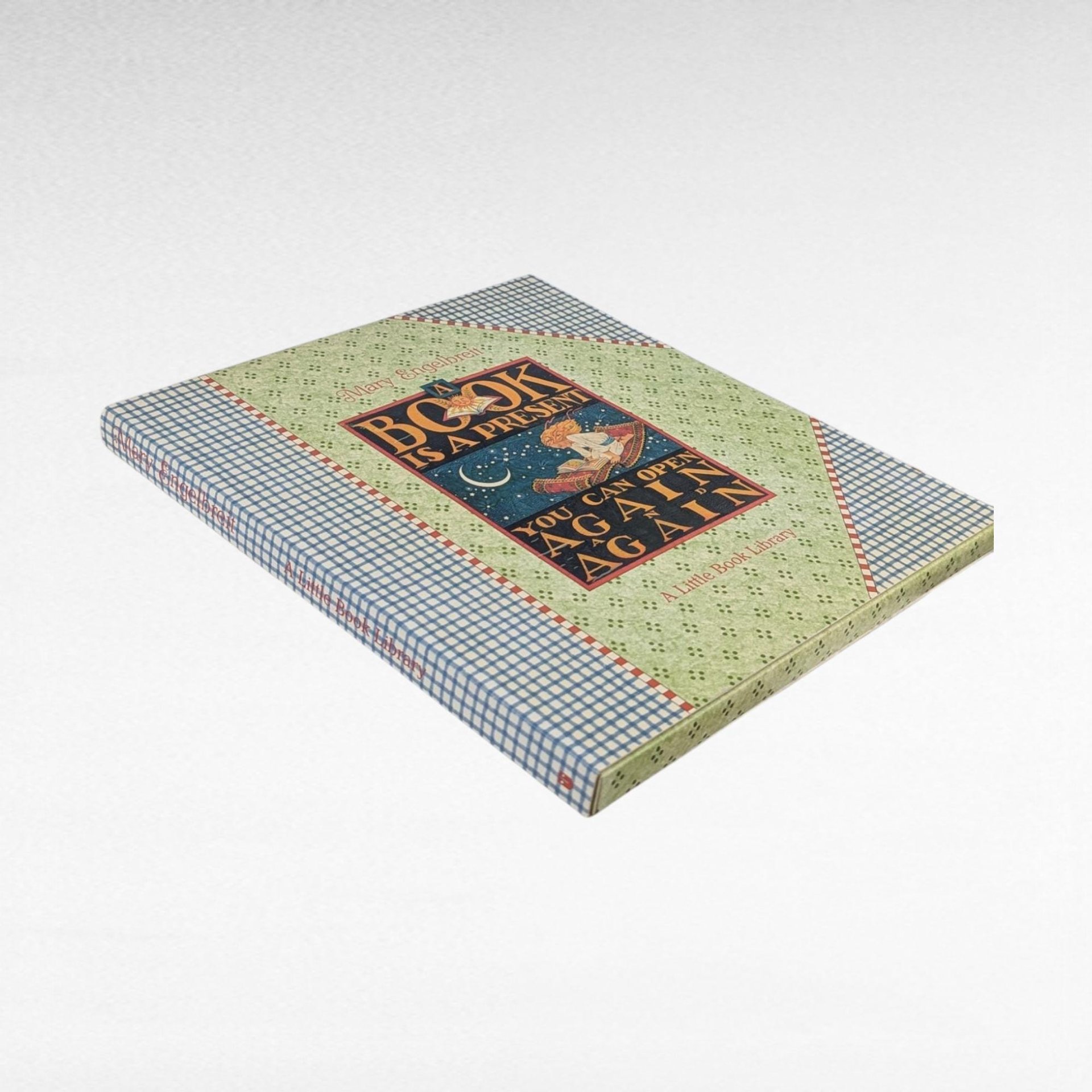 Vintage 2000 Mary Engelbreit "A Book is a Present" 4 Book Set, Children's Reading, Decorative Book Set, Gift for Book Lovers