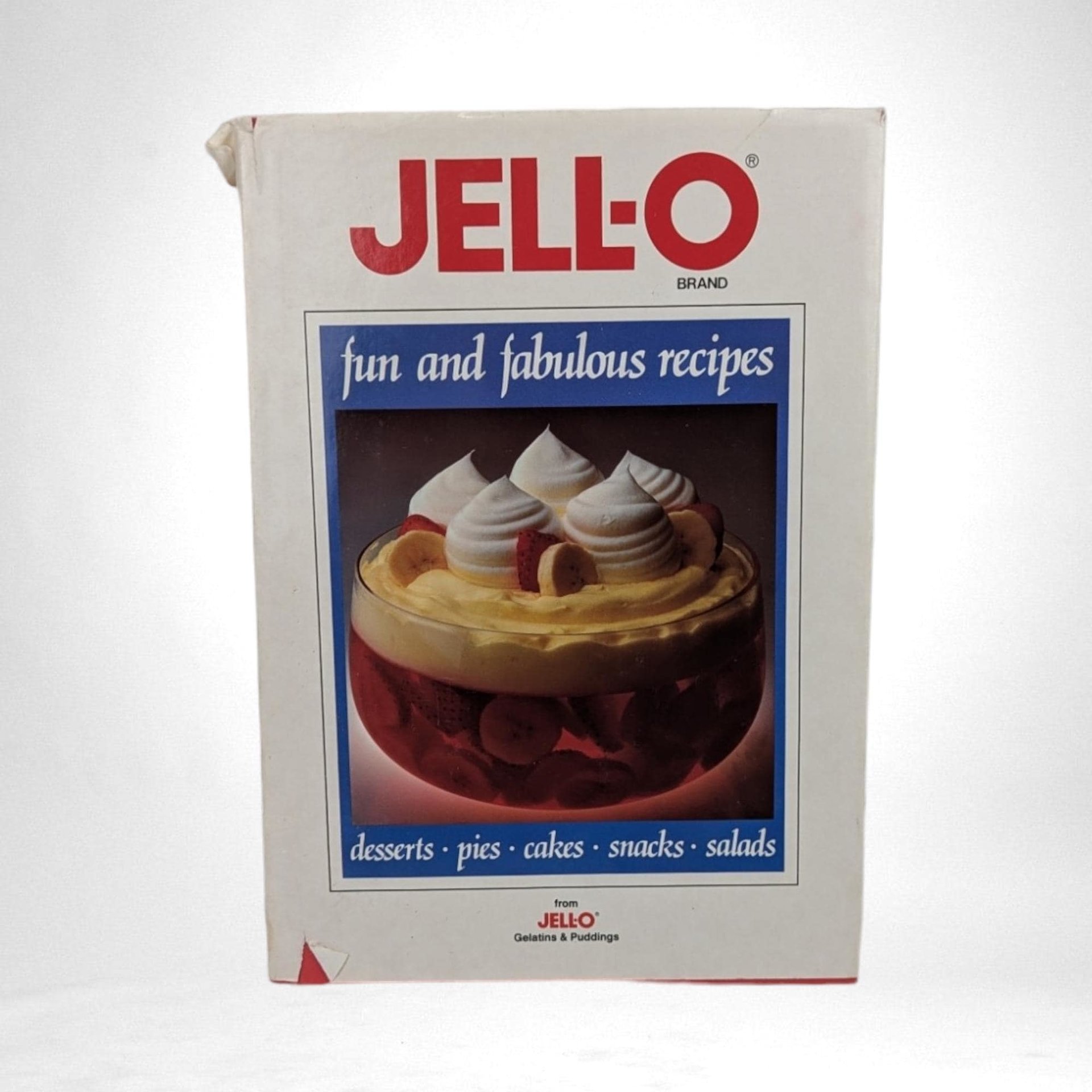 Vintage Jell-O Cookbook Lot: 3 Recipe Books, 1980s-2000s Desserts, Retro Cooking, Nostalgic Recipes, Gift for Baker