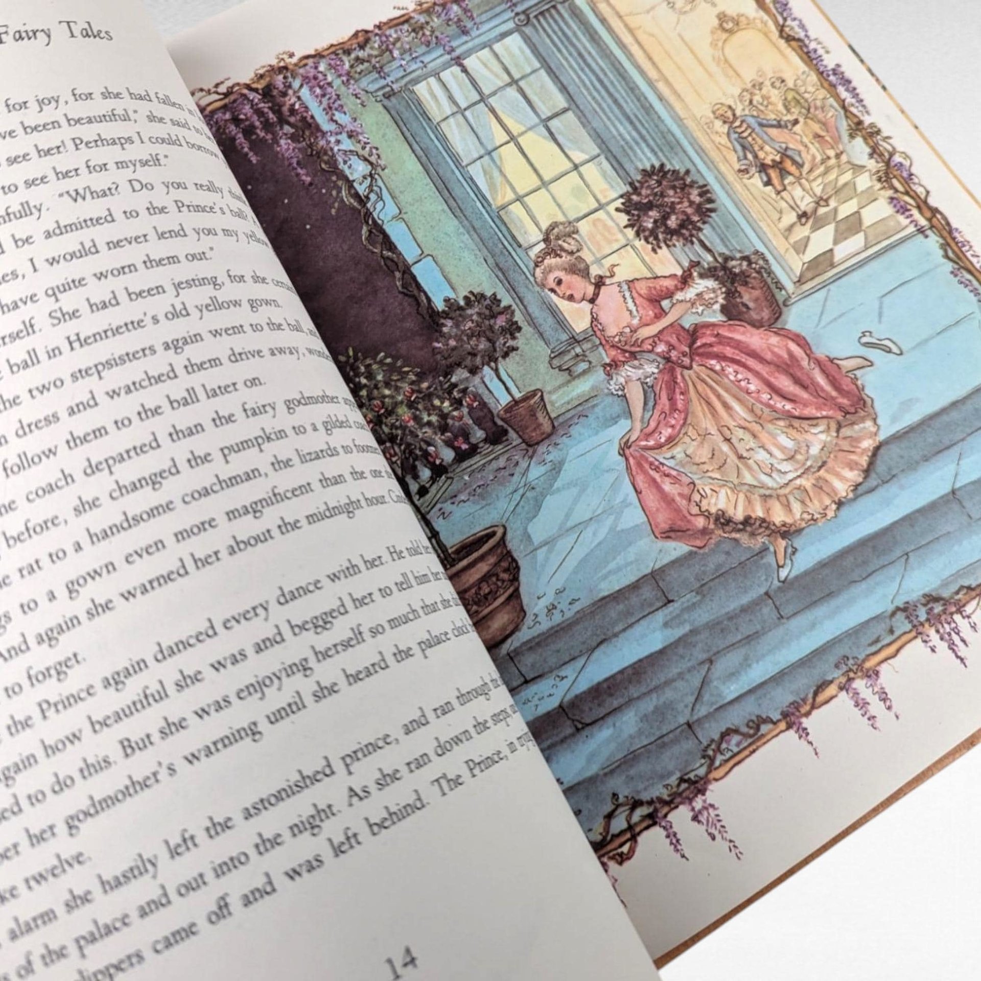 1980 Tasha Tudor Book of Fairy Tales Hardcover, Illustrated Children's Classic, Collectible Art Book, Gift for Tudor Fan