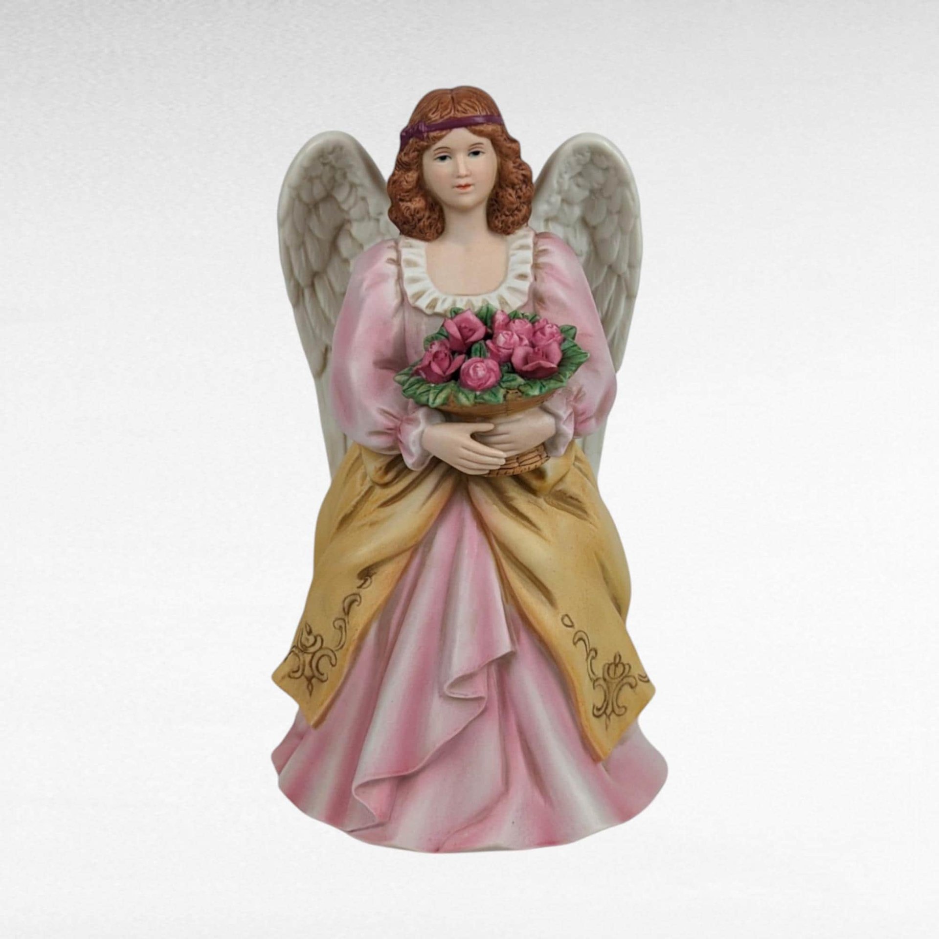 Vintage Ceramic Angel Figurine Lot, Homco, Lefton, Praying Candle Holders, Angel Collector Gift, Religious Decor