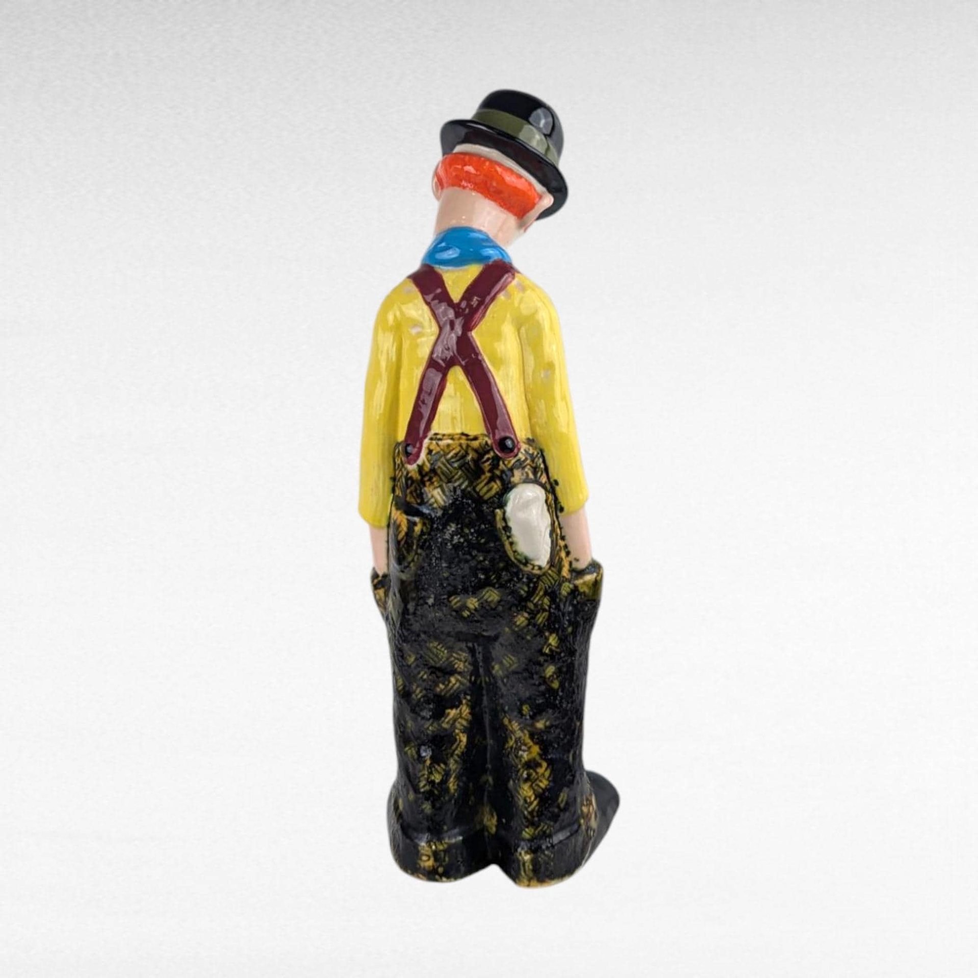 Vintage Ceramic Clown Planter, Winnemucca NV, Martinis Hotel, 12.5 Inch Tall, Unique Novelty Planter, Collectible Home Decor