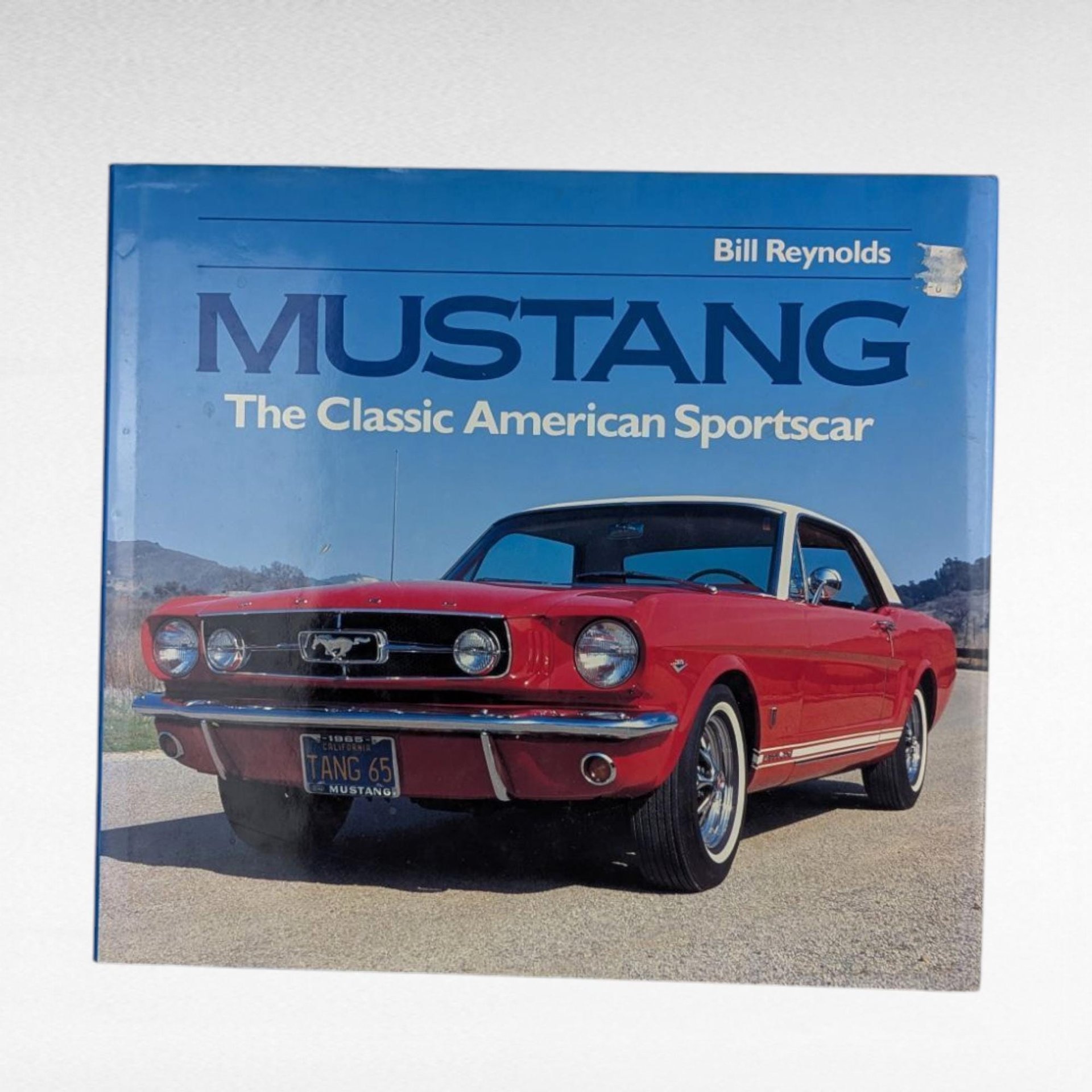 1992 Mustang Classic American Sportscar Book, Bill Reynolds, Hardcover, Ford Mustang History, Car Enthusiast Gift, Automotive Book