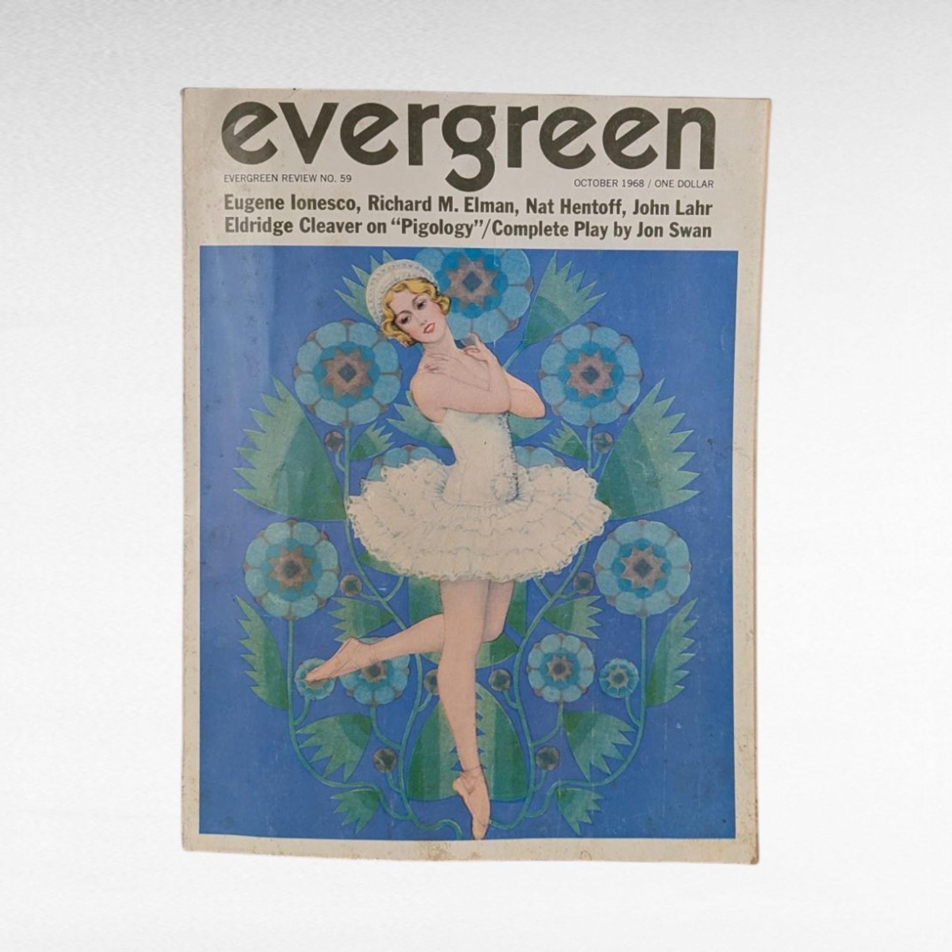 1967-68 Evergreen Magazine Pair, Vintage Literary Journal, Counterculture Publication, Beat Generation Collectible