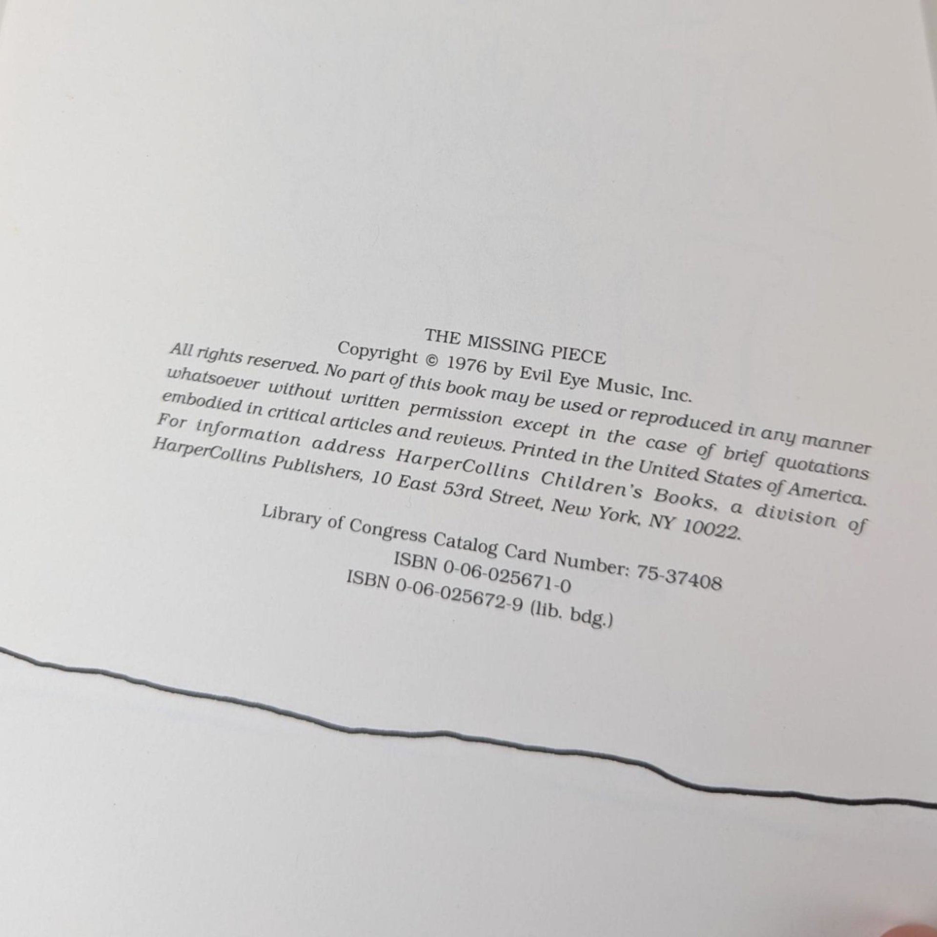 1976 Shel Silverstein "The Missing Piece" Hardcover Book, Classic Children's Story, Collectible Book, Gift for Reader, Illustrated