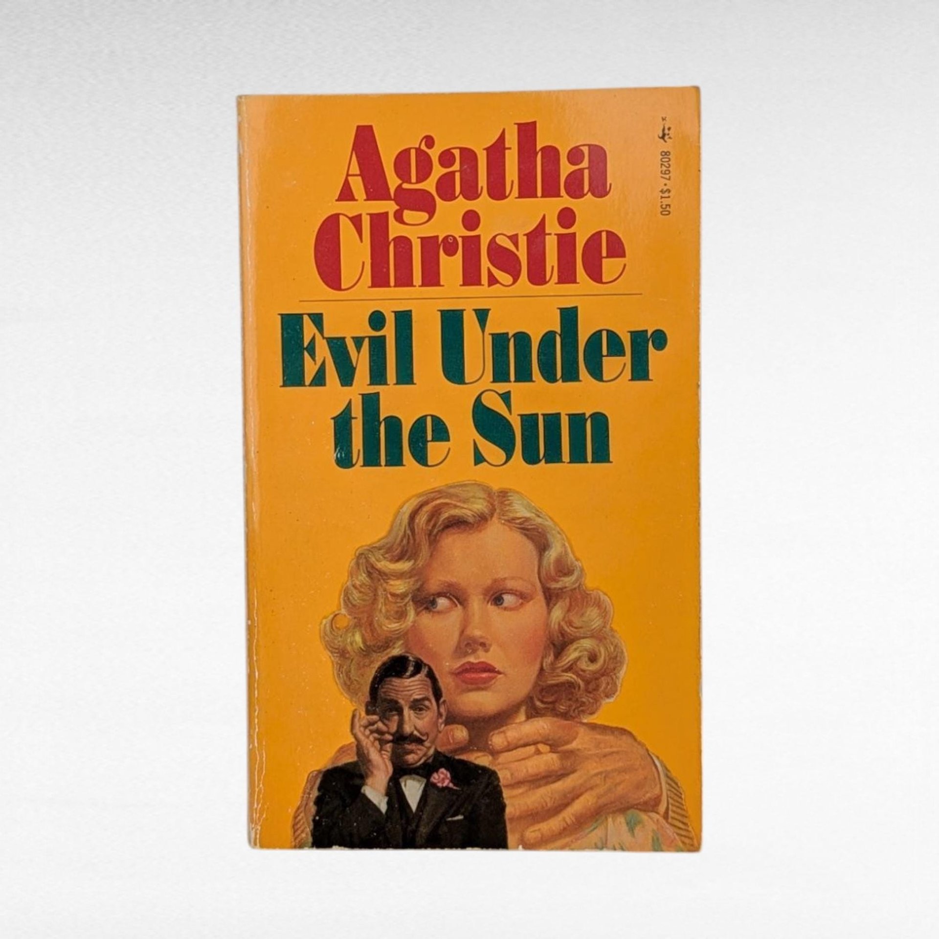 Vintage Agatha Christie Softcover Set, 9 Mystery Books, Collectible Crime Fiction, Gift for Book Lover, Paperback Novels