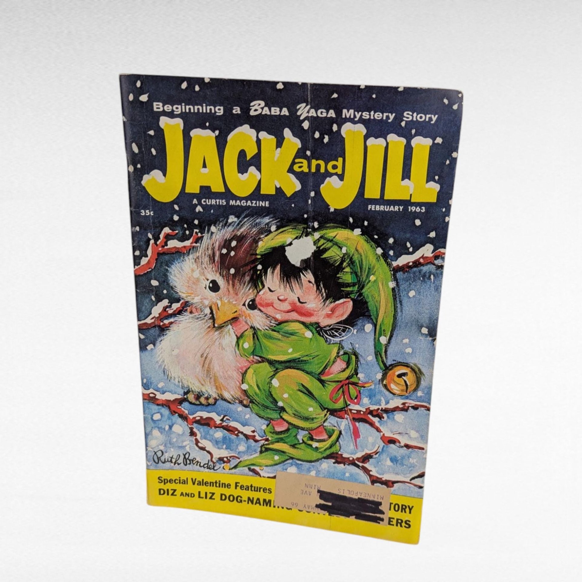 1963 Jack and Jill Magazines Trio, January, February & April Issues, Vintage Children's Magazine, Collectible Kids Literature