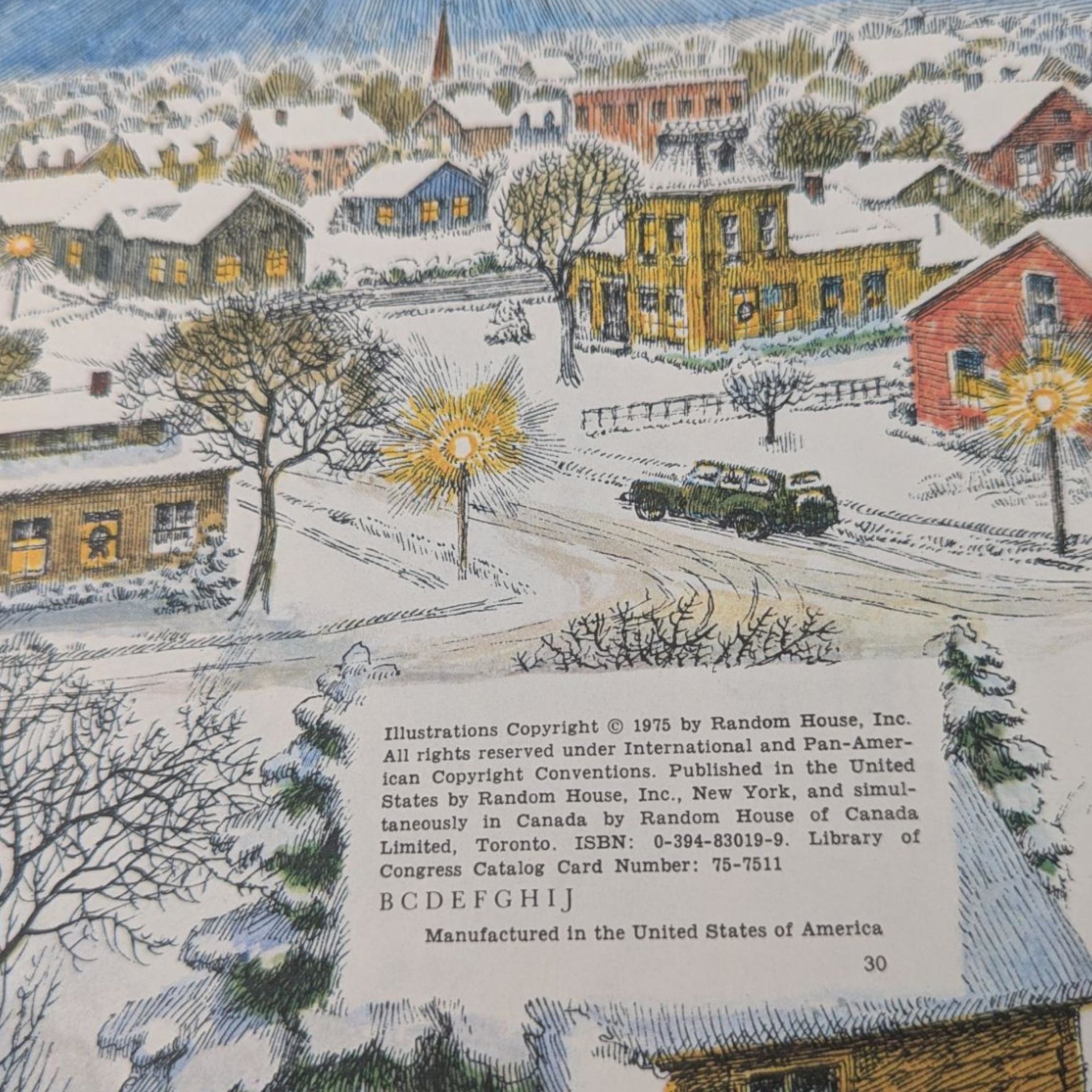 1975 Night Before Christmas Softcover, Illustrated by Douglas Gorsline, Vintage Holiday Book
