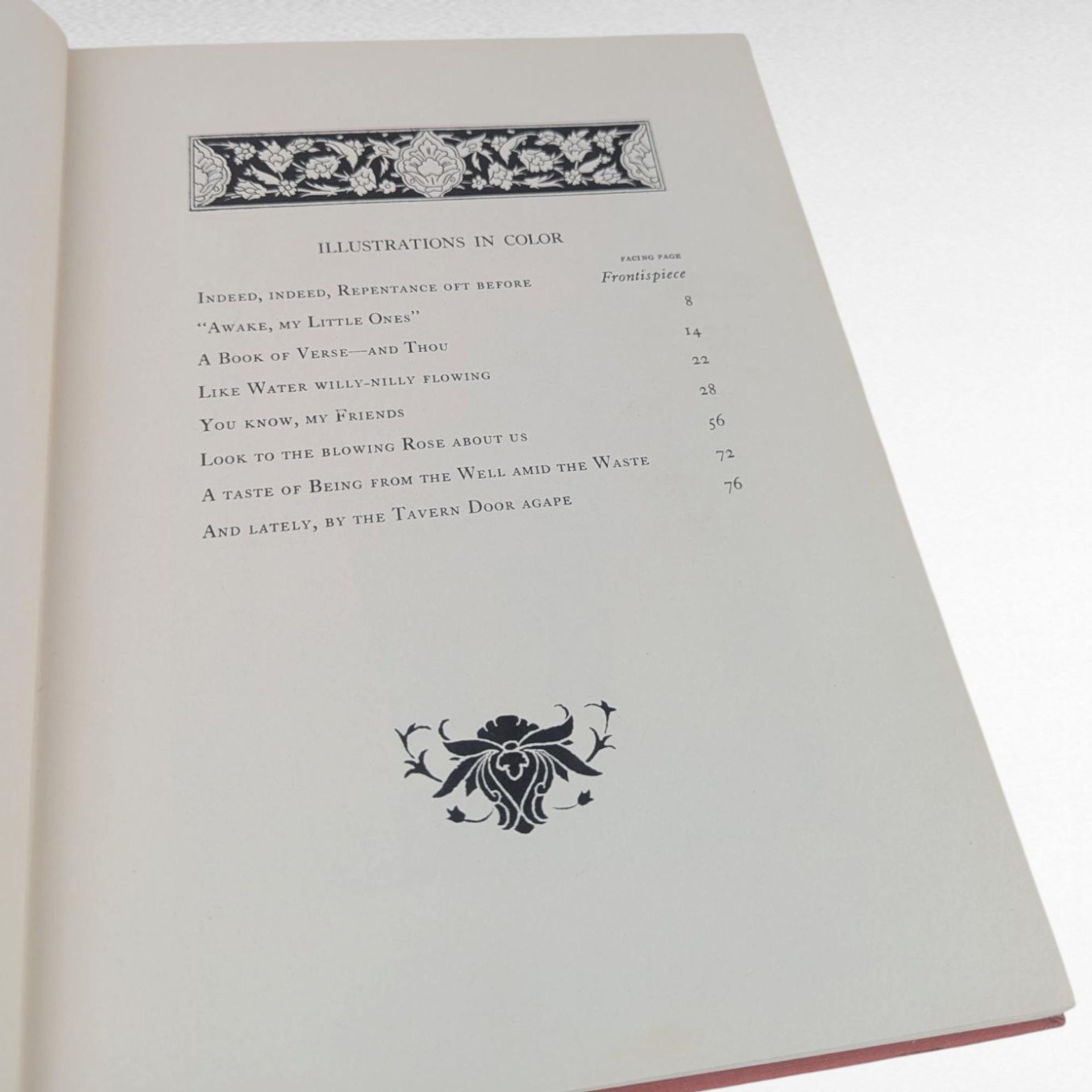 Rubaiyat Omar Khayyam Fitzgerald Pogany Illustrated, Poetry Book, Vintage Literary Gift