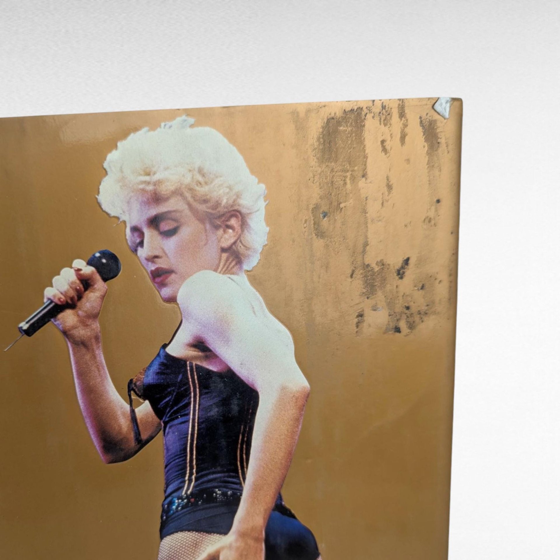 Vintage 1991 Madonna Unauthorized Biography Hardcover Book Christopher Andersen Pop Culture Icon Gift for Music Fans, Celebrity History