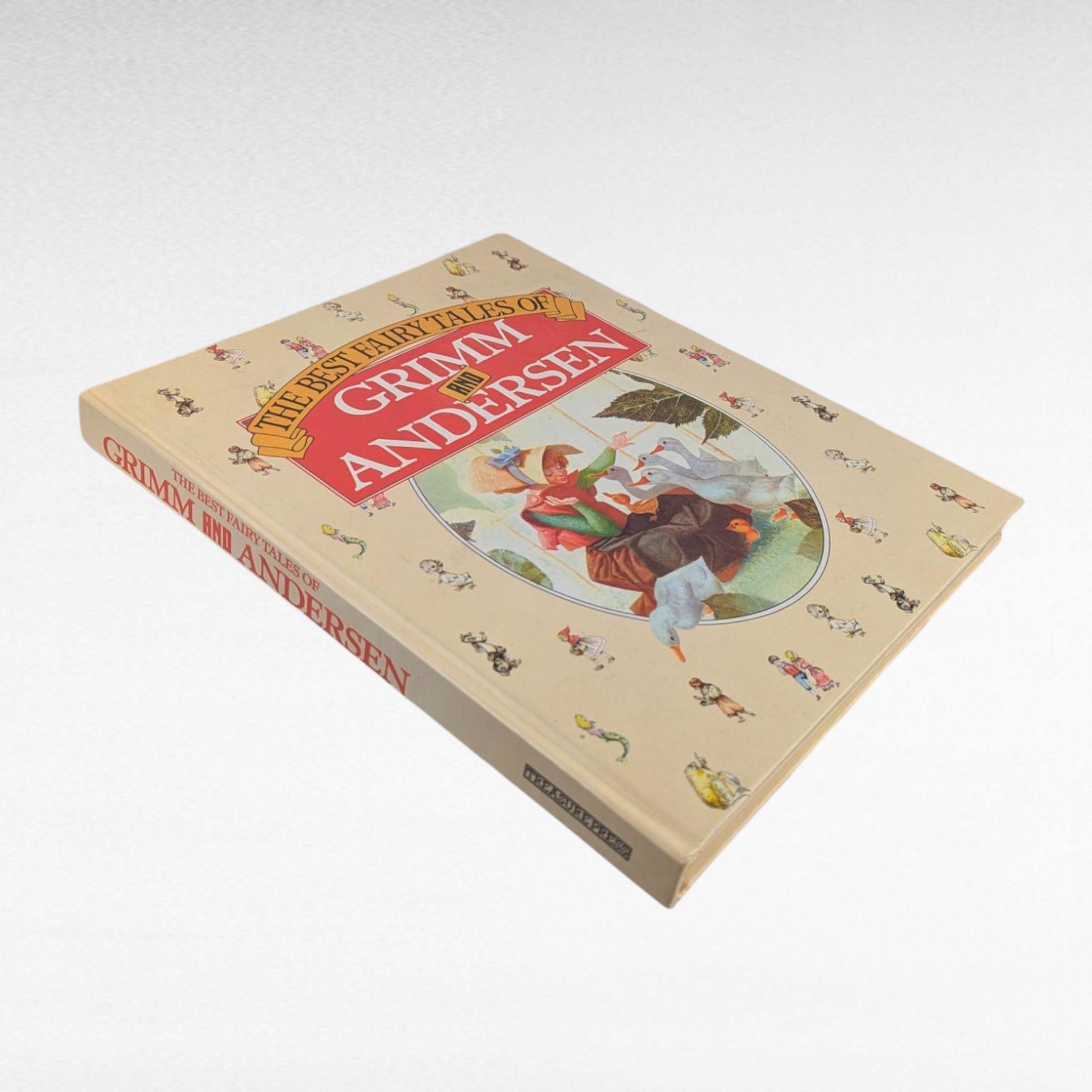 1984 Grimm Andersen Fairy Tales, Illustrated Hardcover, Children's Storybook, Gift for Kids