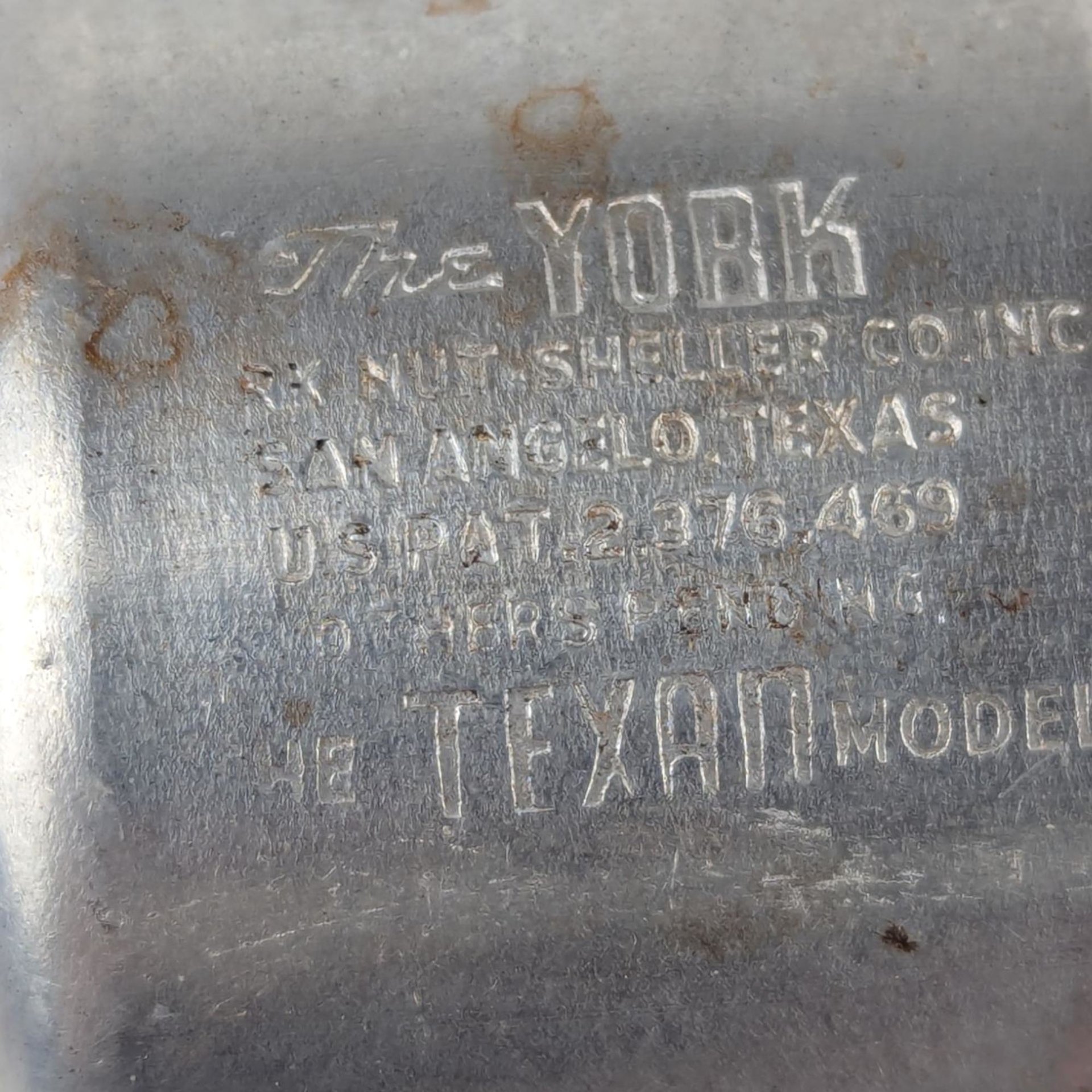 Vintage York Texan Nut Sheller Tool with Picks, Whole Nut Meat Removal, Farmhouse Kitchen Decor, Gift for Foodie