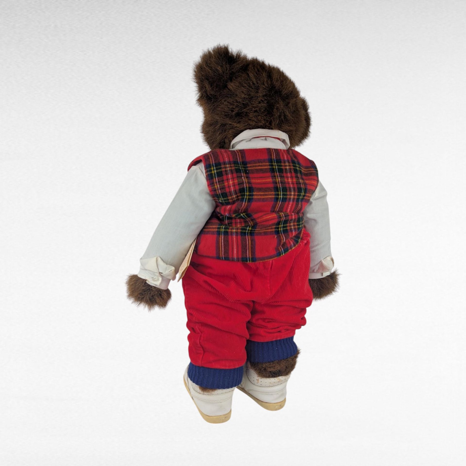 Handmade Teddy Bear, Ted Edward, Mary L. Thiele Artist Bear, Standing Plush Animal, Collectible Bear