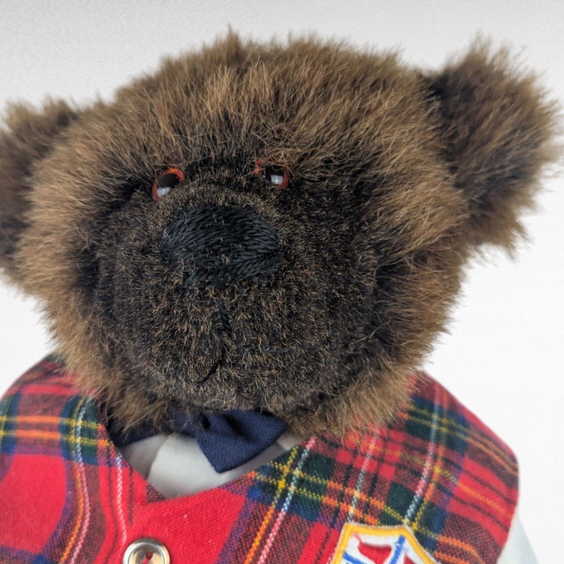 Handmade Teddy Bear, Ted Edward, Mary L. Thiele Artist Bear, Standing Plush Animal, Collectible Bear
