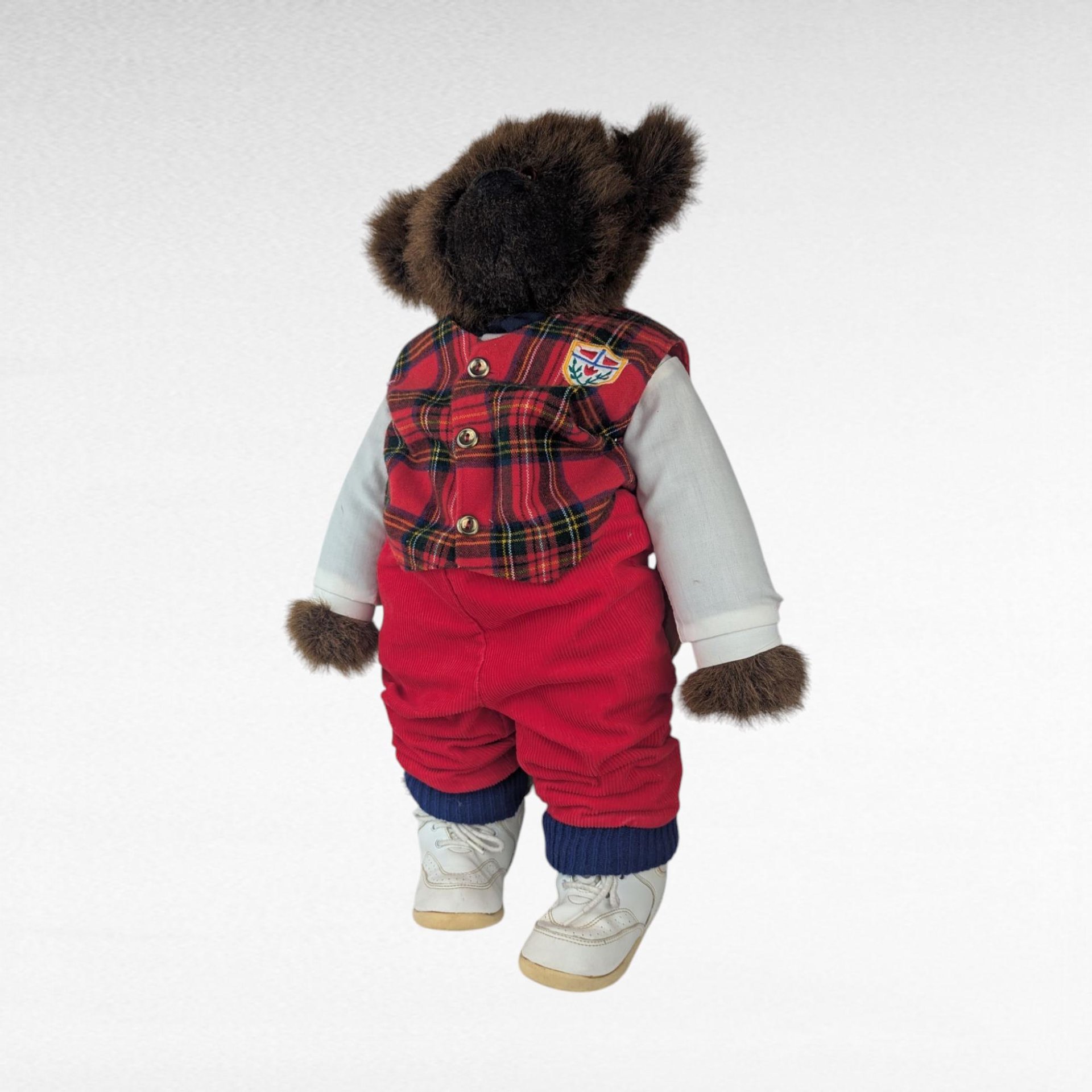 Handmade Teddy Bear, Ted Edward, Mary L. Thiele Artist Bear, Standing Plush Animal, Collectible Bear
