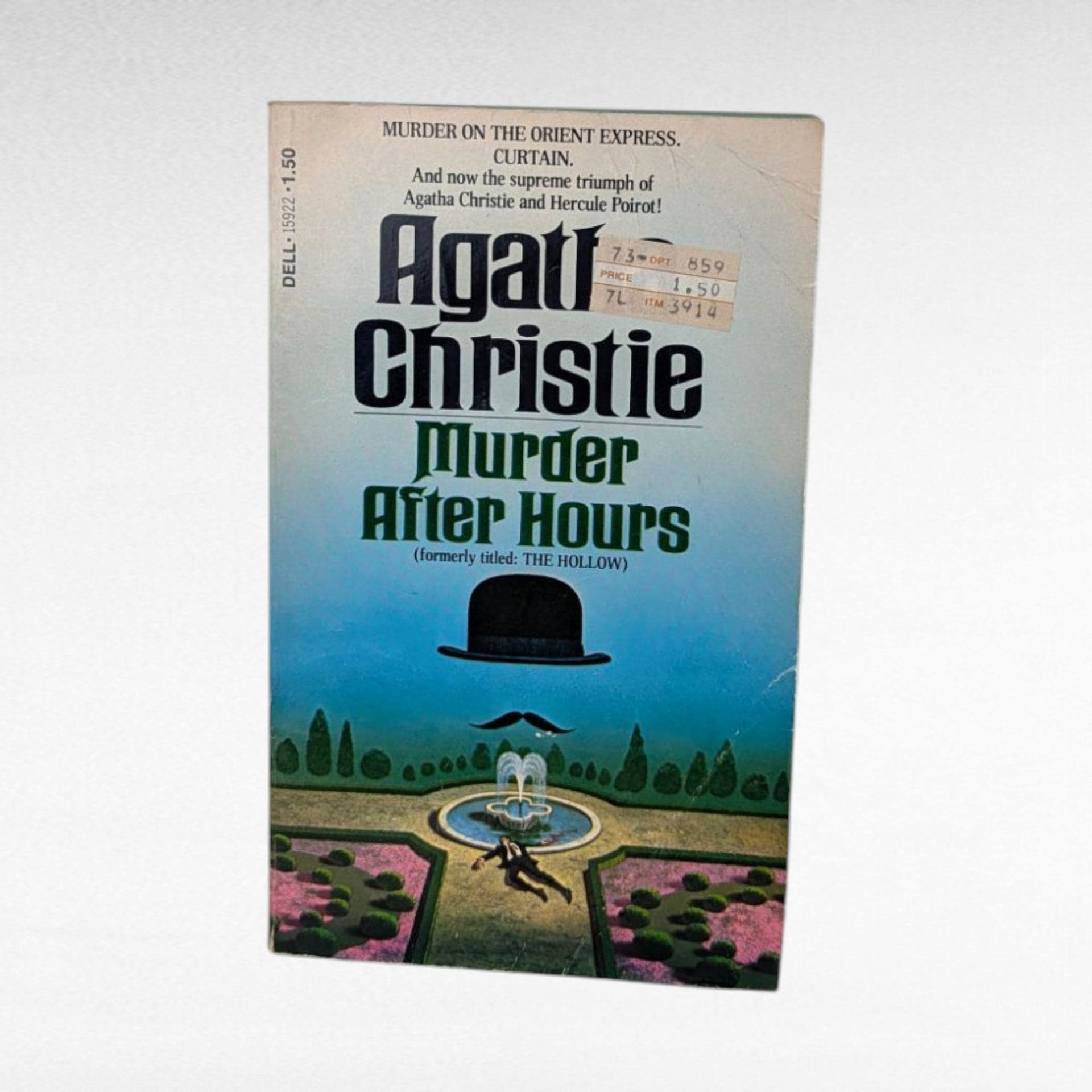 Vintage Agatha Christie Softcover Book Set 4 Mystery Novels Gift for Reader