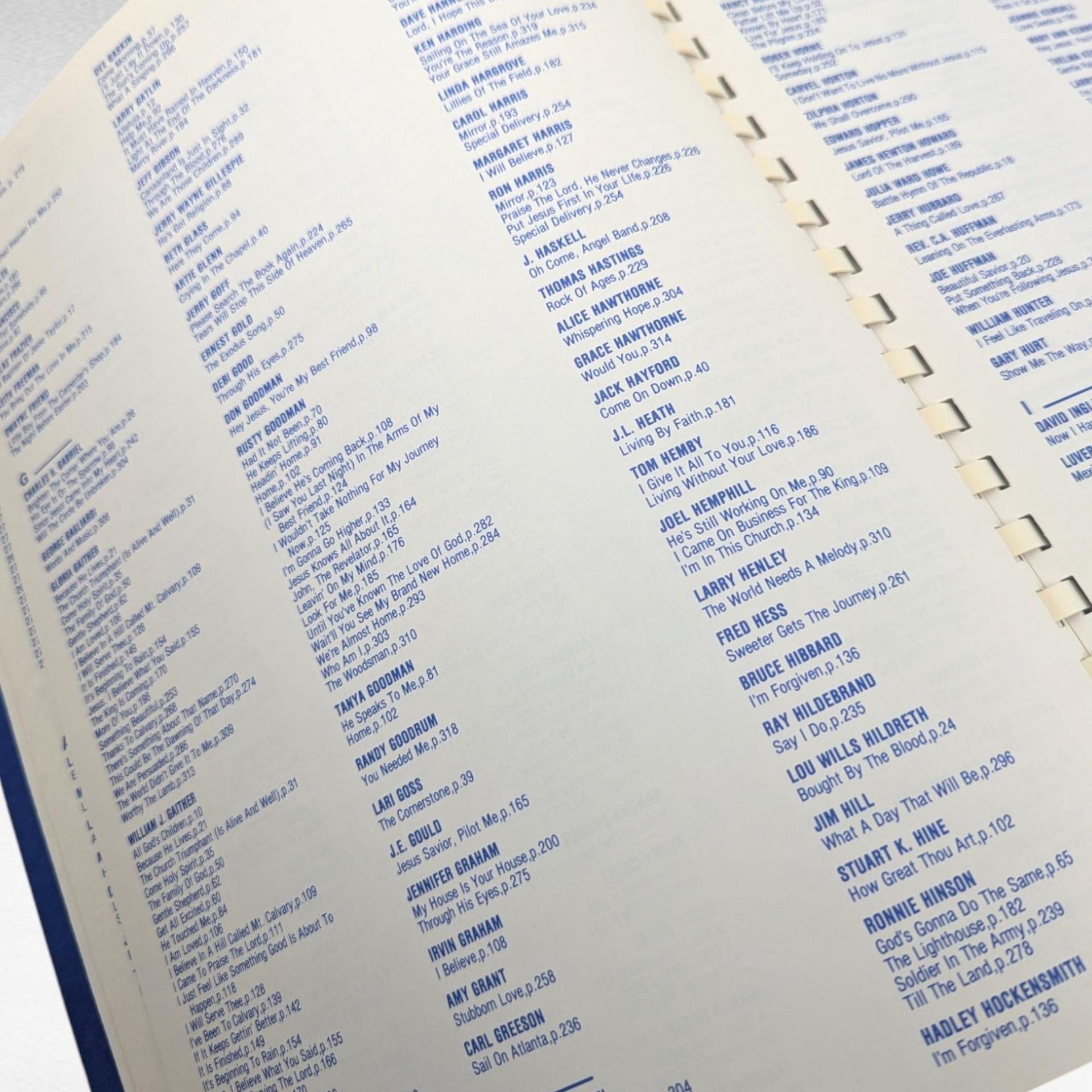 1983 Gospel Songbook, Vintage Christian Music, Over 500 Songs, Gift for Church Musician