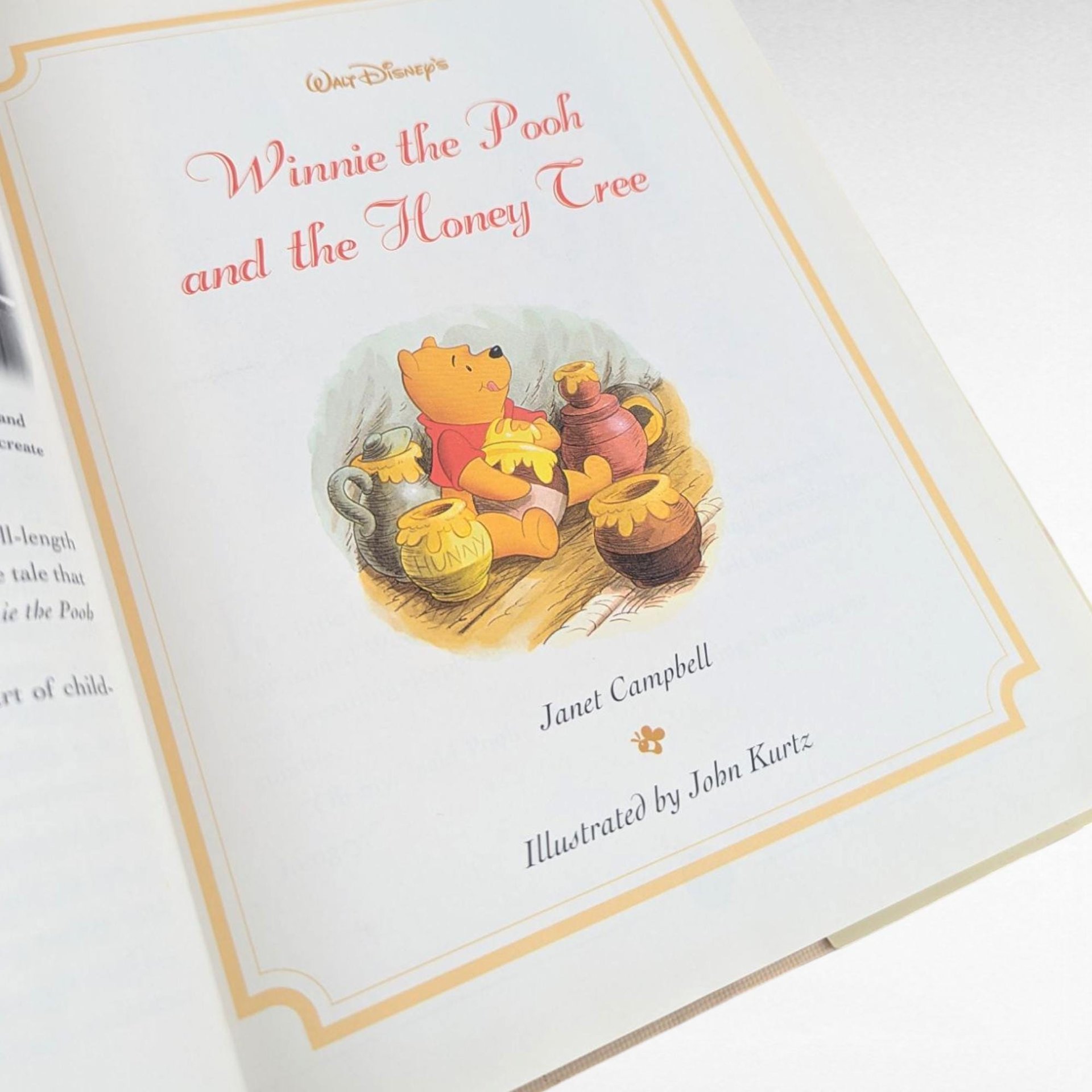 1990s Winnie the Pooh Hardcover Book, Disney Treasury, Vintage Children's Book, Pooh Bear Stories, Gift for Kids, Nursery Decor