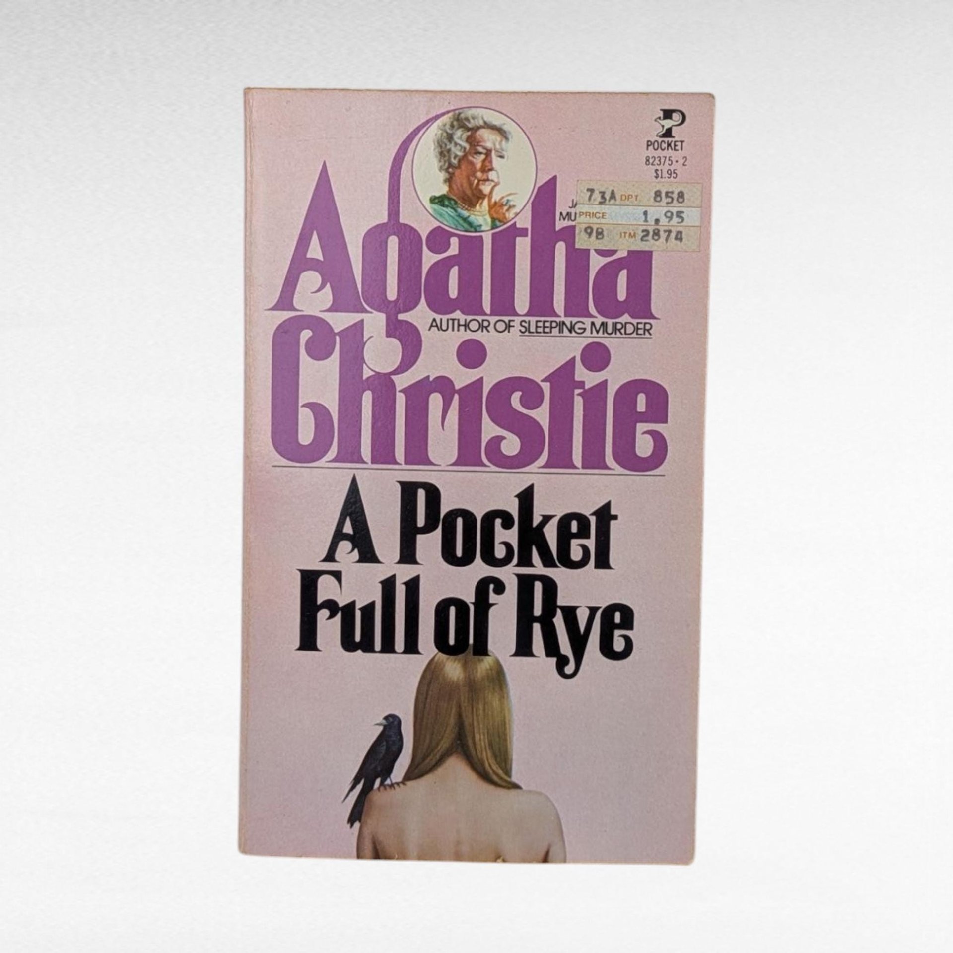 Vintage Agatha Christie Softcover Set, 9 Mystery Books, Collectible Crime Fiction, Gift for Book Lover, Paperback Novels