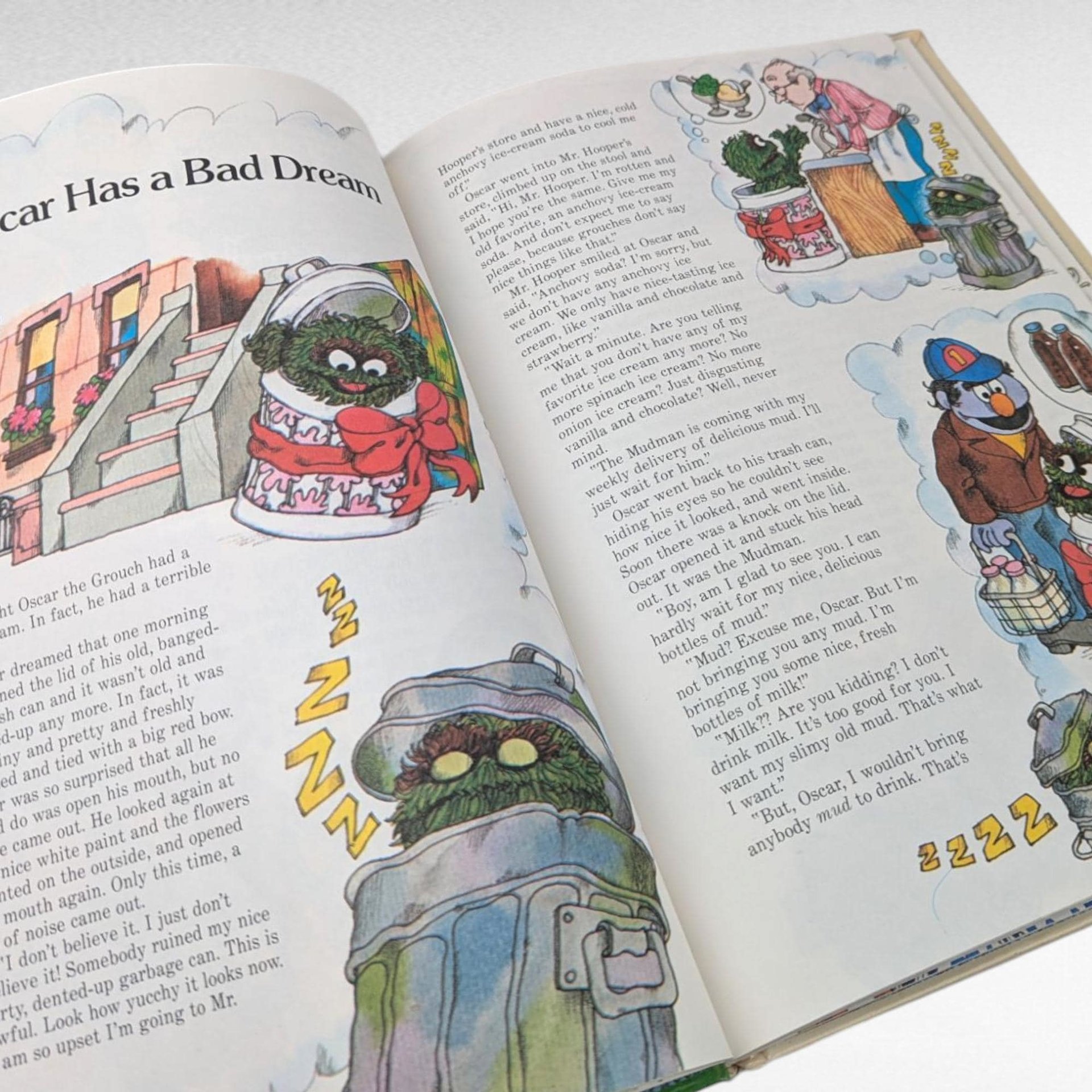 1978 Sesame Street Bedtime Storybook, Hardcover, Jim Henson's Muppets, Vintage Children's Book, Classic Characters