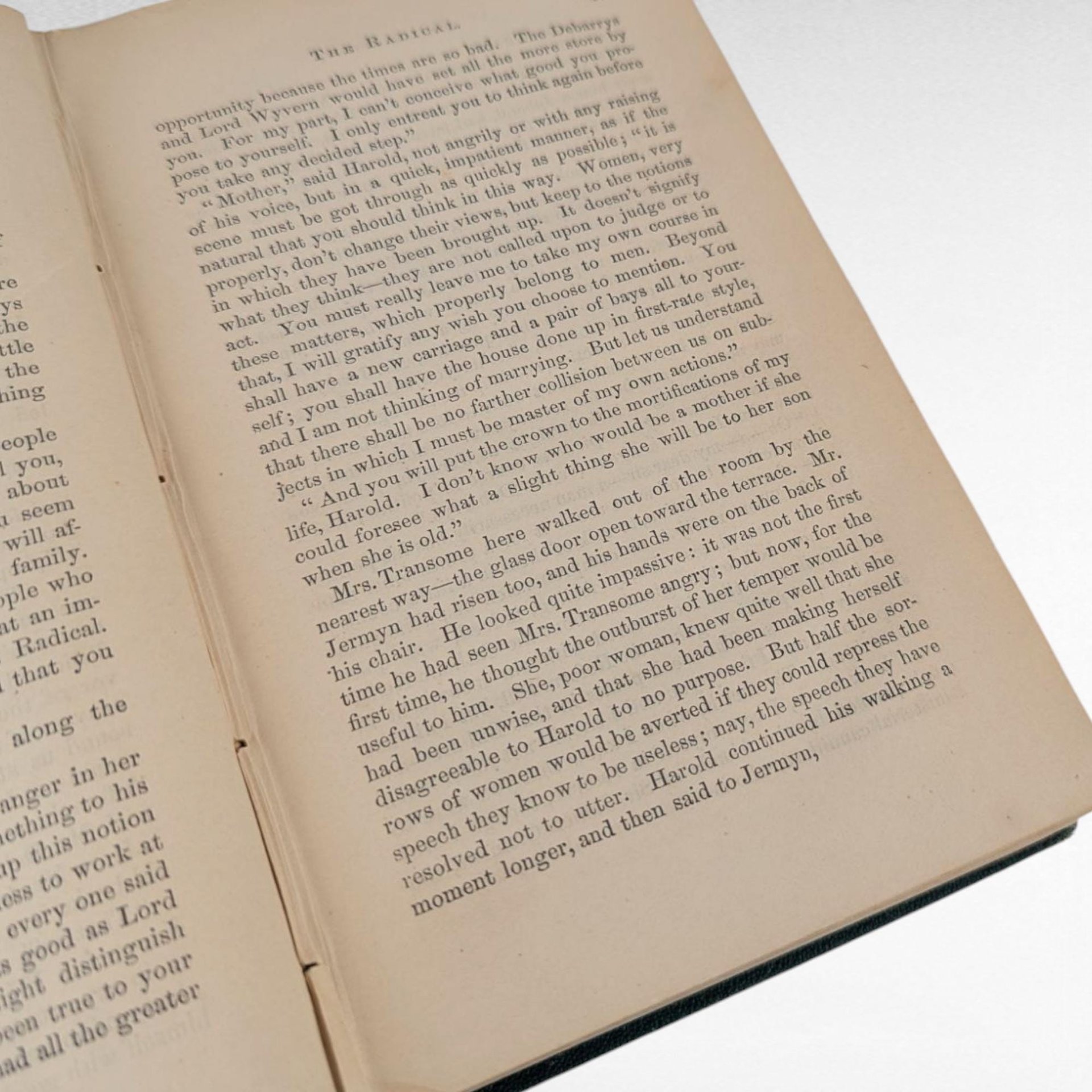 1969 Felix Holt The Radical, George Eliot, Hardcover, Volume 3, Classic Literature, Gift for Reader
