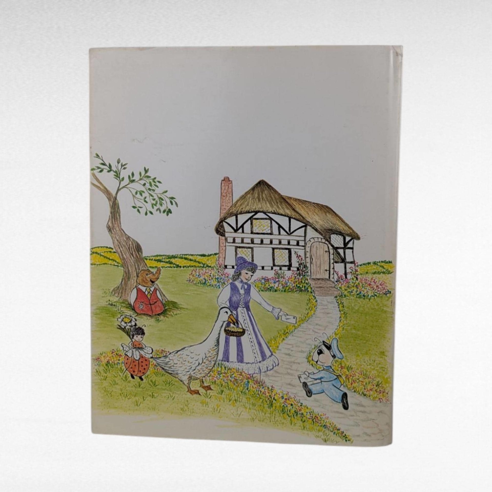 1978 Christian Mother Goose Hardcover, Marjorie Ainsborough Decker, Vintage Religious Children's Book