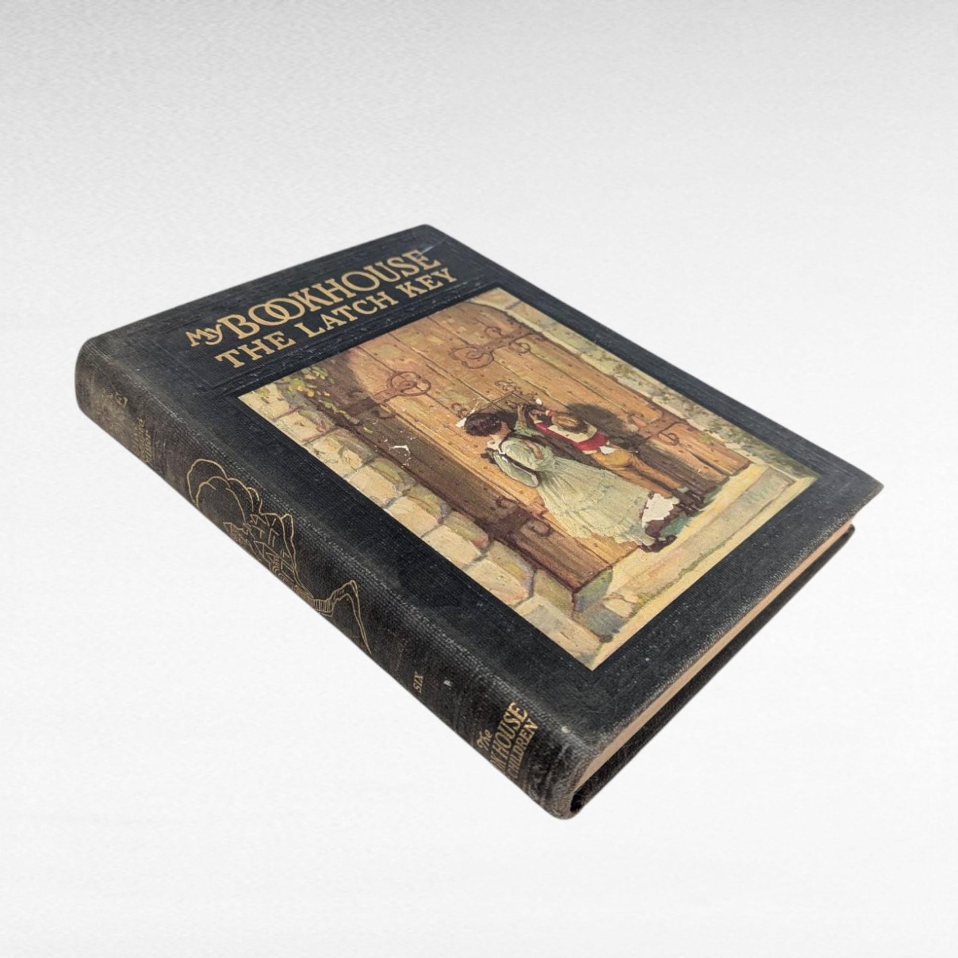 1921 My Bookhouse The Latch Key, Antique Children's Book, Olive Beaupre Miller, Collectible Illustrated Storybook