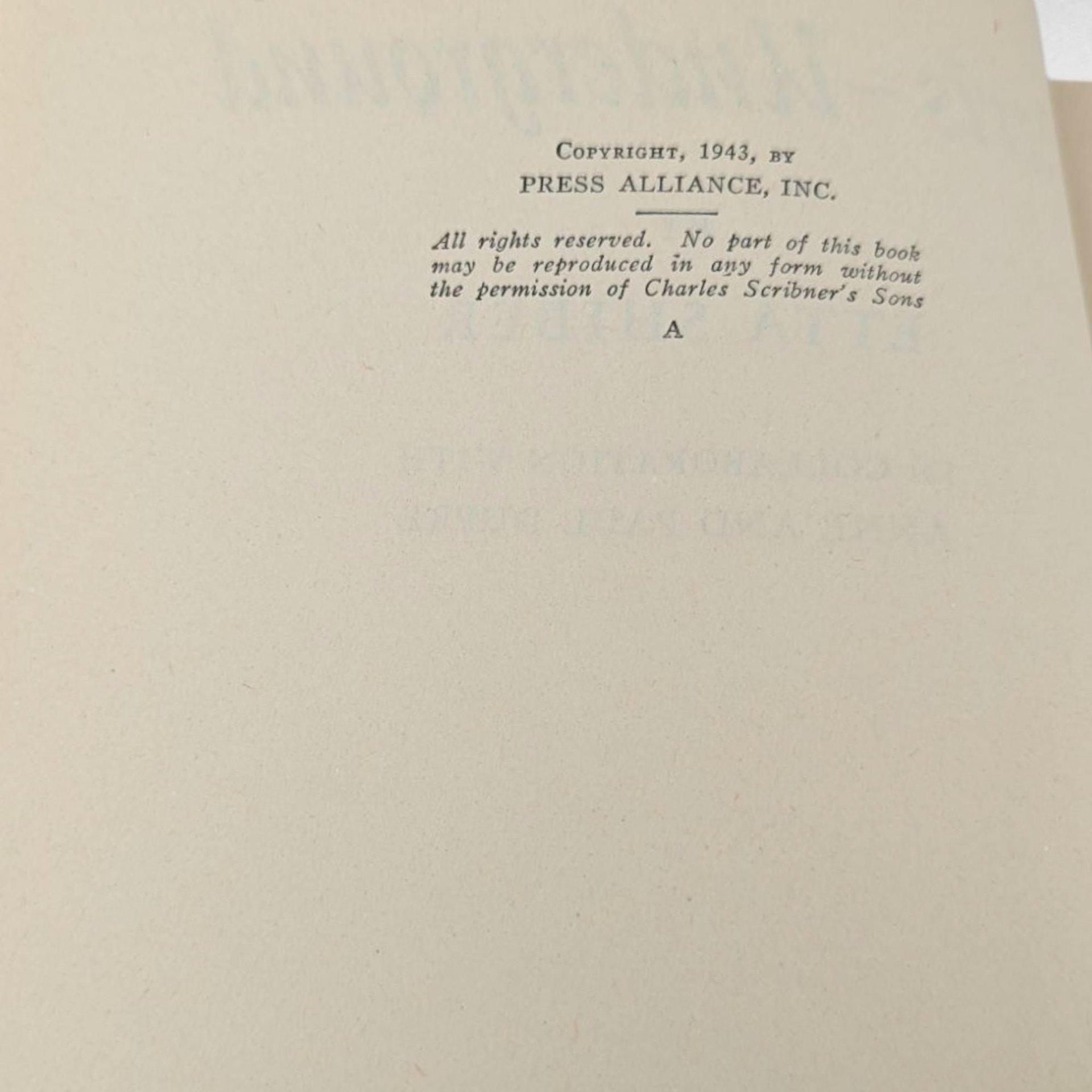 1943 Paris Underground Book Etta Shiber WWII Resistance Memoir Historical Literature Gift for History Buffs