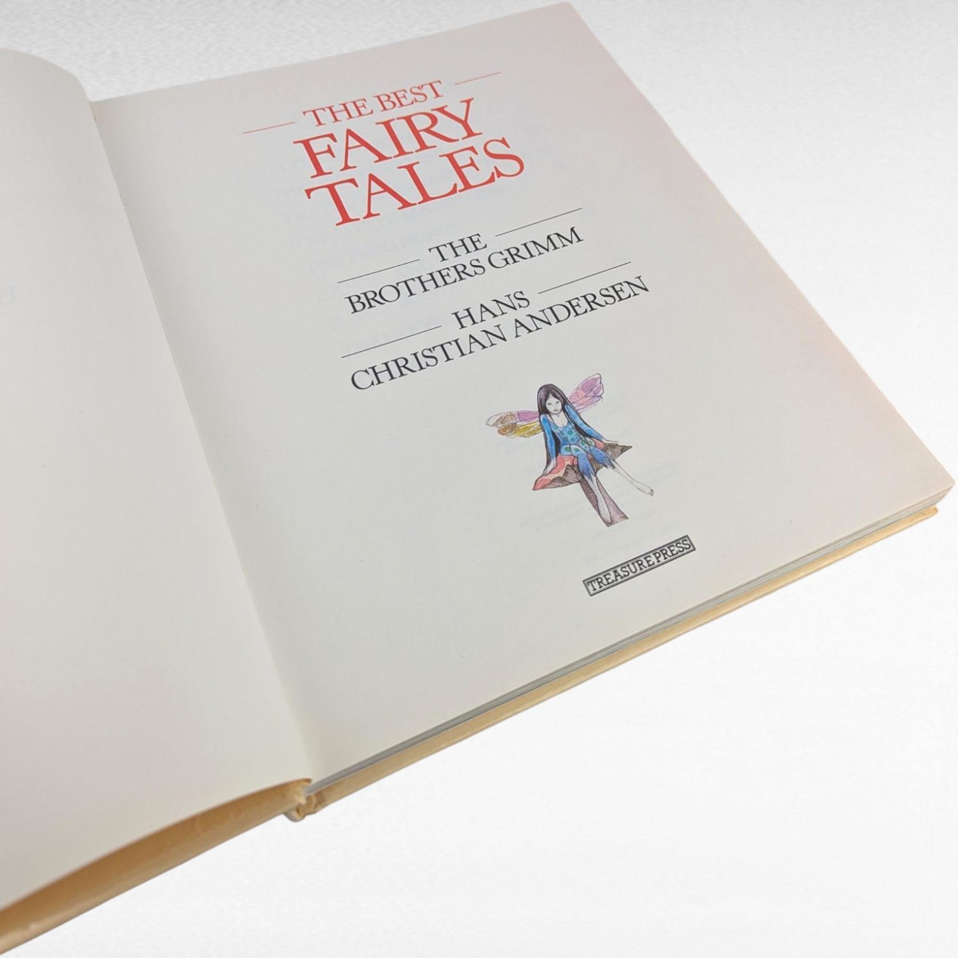 1984 Grimm Andersen Fairy Tales, Illustrated Hardcover, Children's Storybook, Gift for Kids