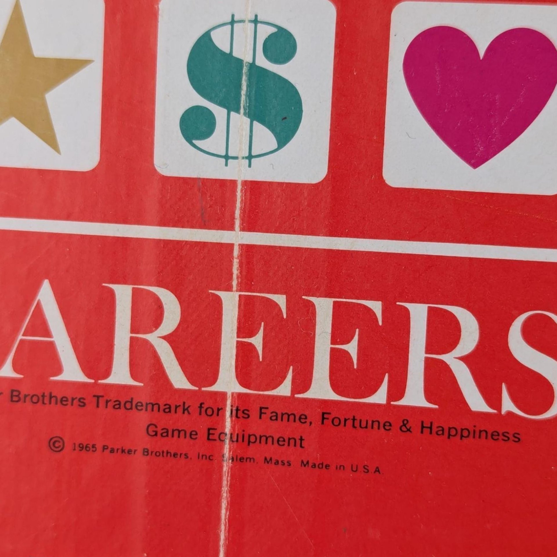 1965 Parker Brothers Careers Board Game Complete, Vintage Family Game Night, Classic Strategy Game with Instructions