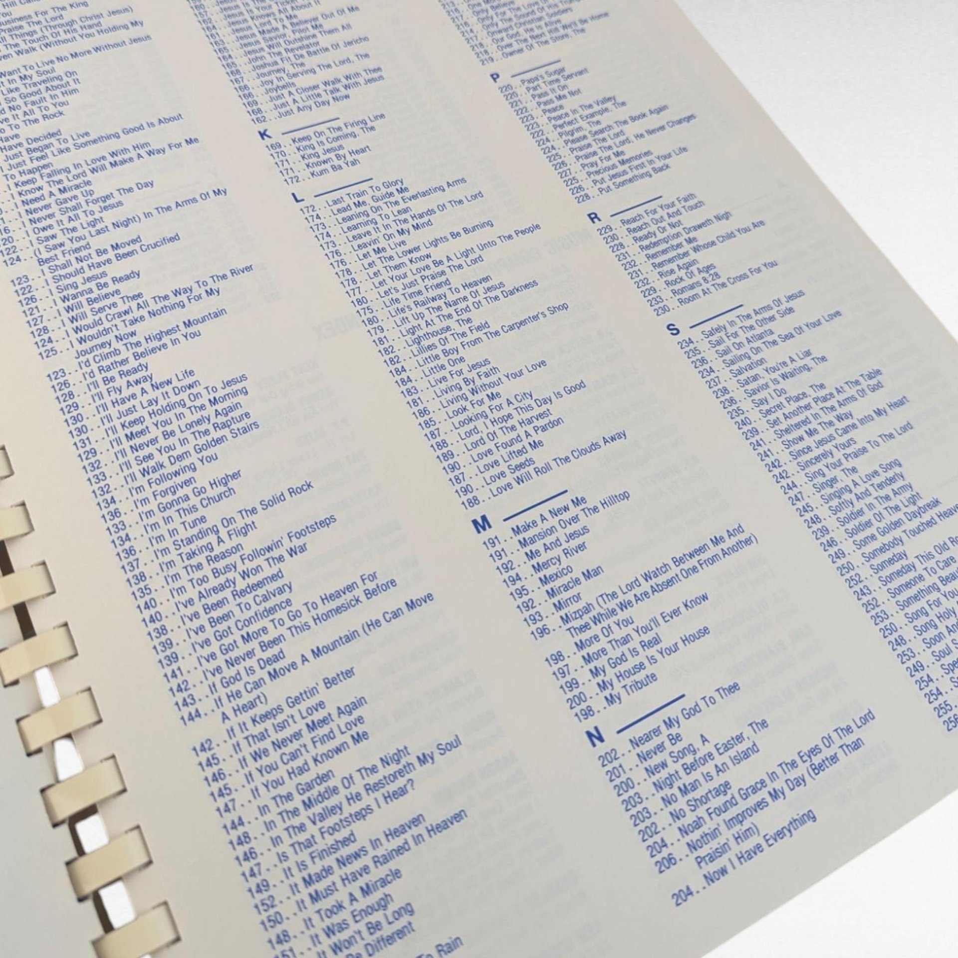 1983 Gospel Songbook, Vintage Christian Music, Over 500 Songs, Gift for Church Musician