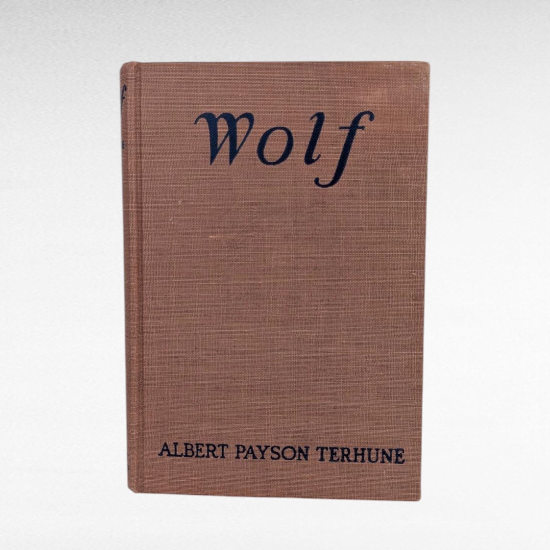 1925 Wolf, Albert Payson Terhune, Hardcover, Vintage, Dog Story, Gift for Animal Lovers