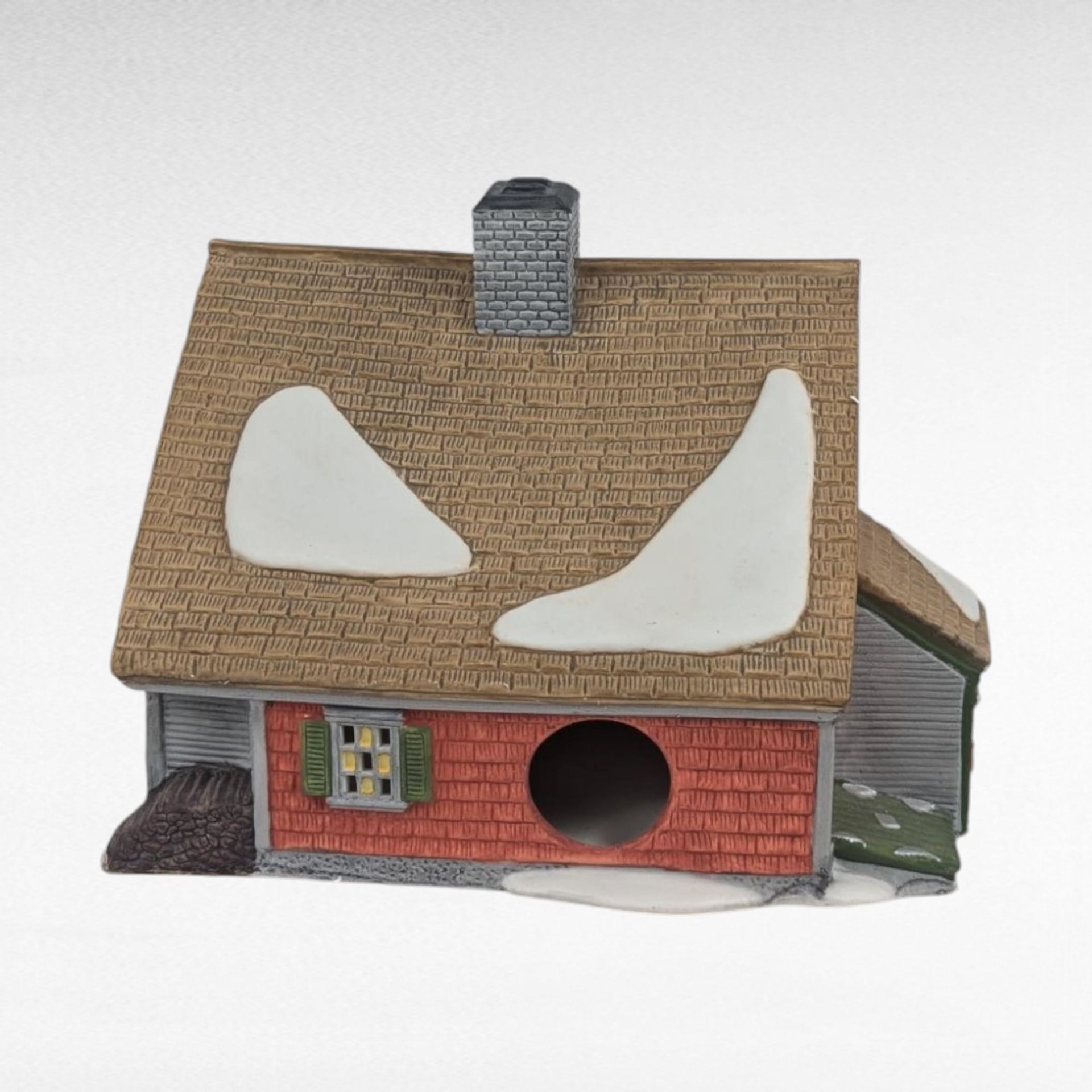 Dept 56 Shingle Creek House 1990 Heritage Village Lighted Christmas Building, Porcelain Collectible, 5946-3