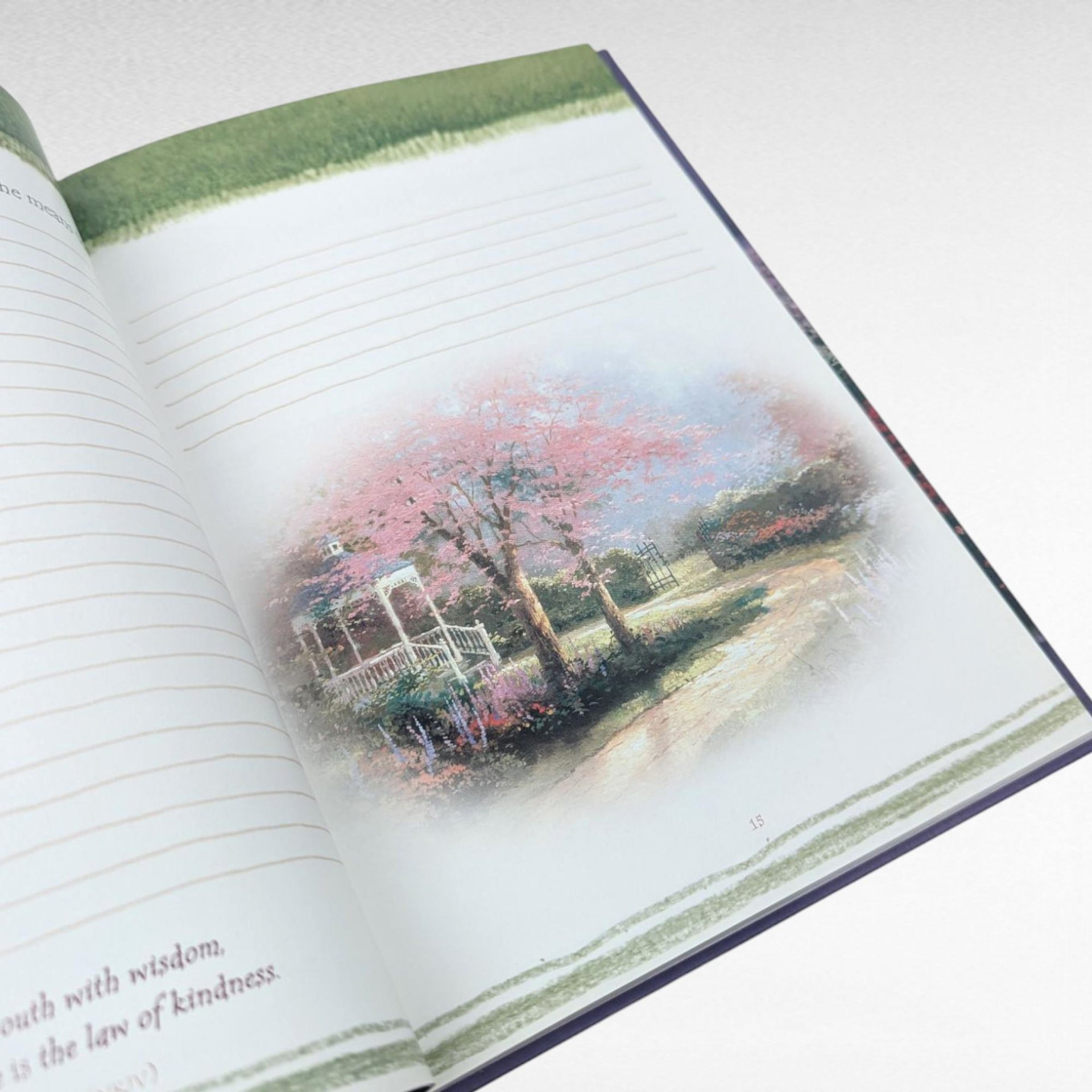 Unused Thomas Kinkade My Childhood Memories Keepsake Journal, 2003, Hardcover