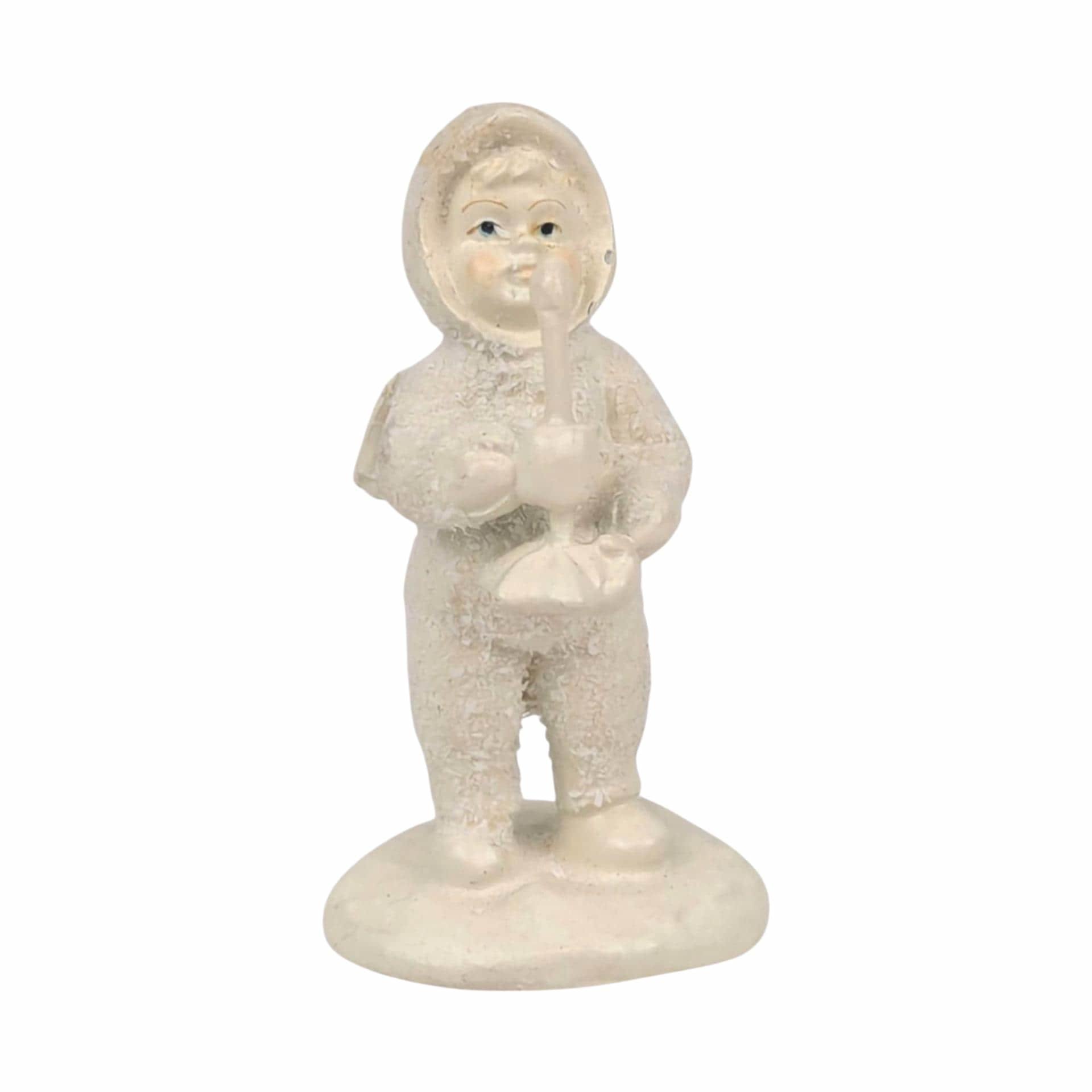 Vintage Dept 56 Snowbabies Pewter Figurine: Christmas Village Decor (With Box) - You Choose