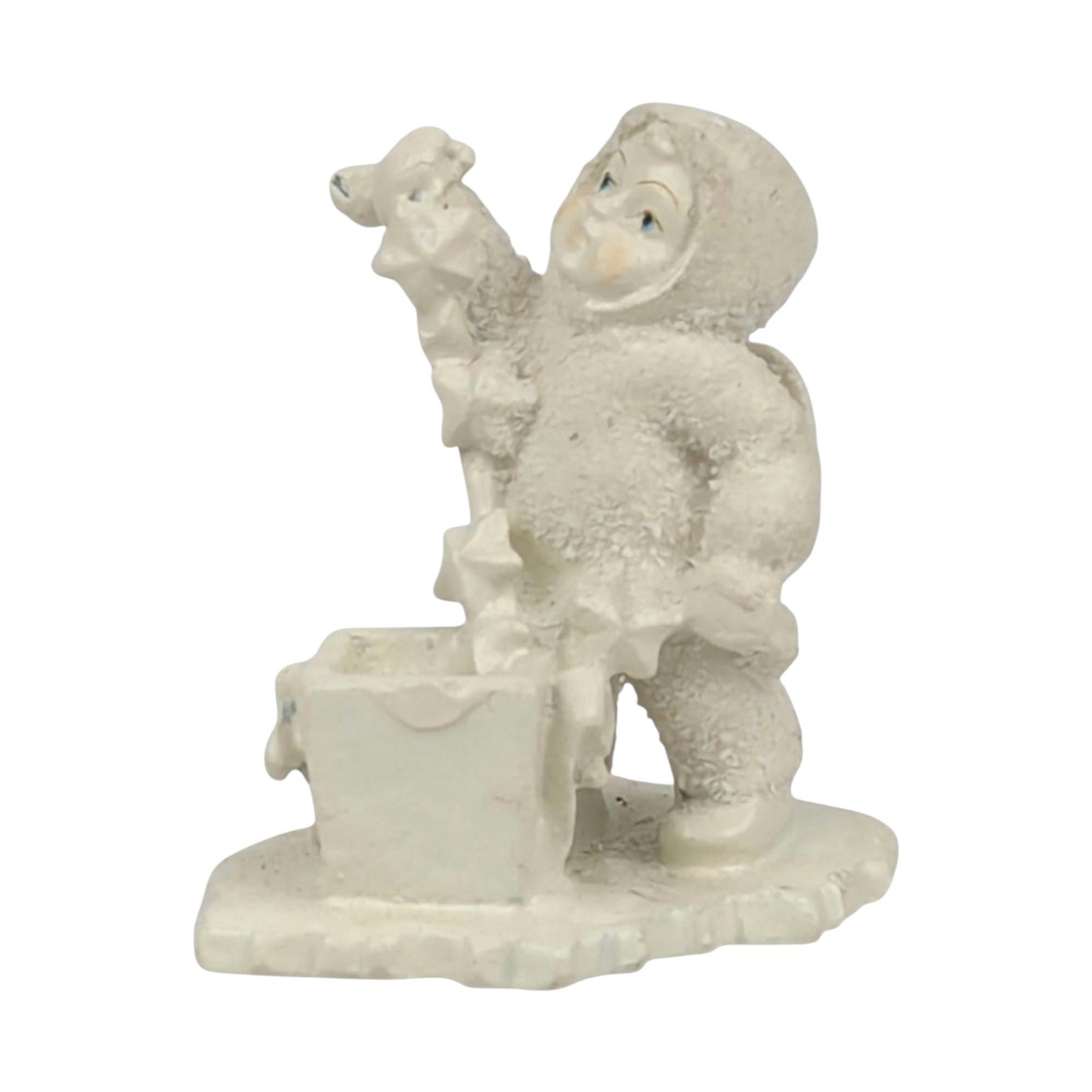 Vintage Dept 56 Snowbabies Pewter Figurine: Christmas Village Decor (With Box) - You Choose