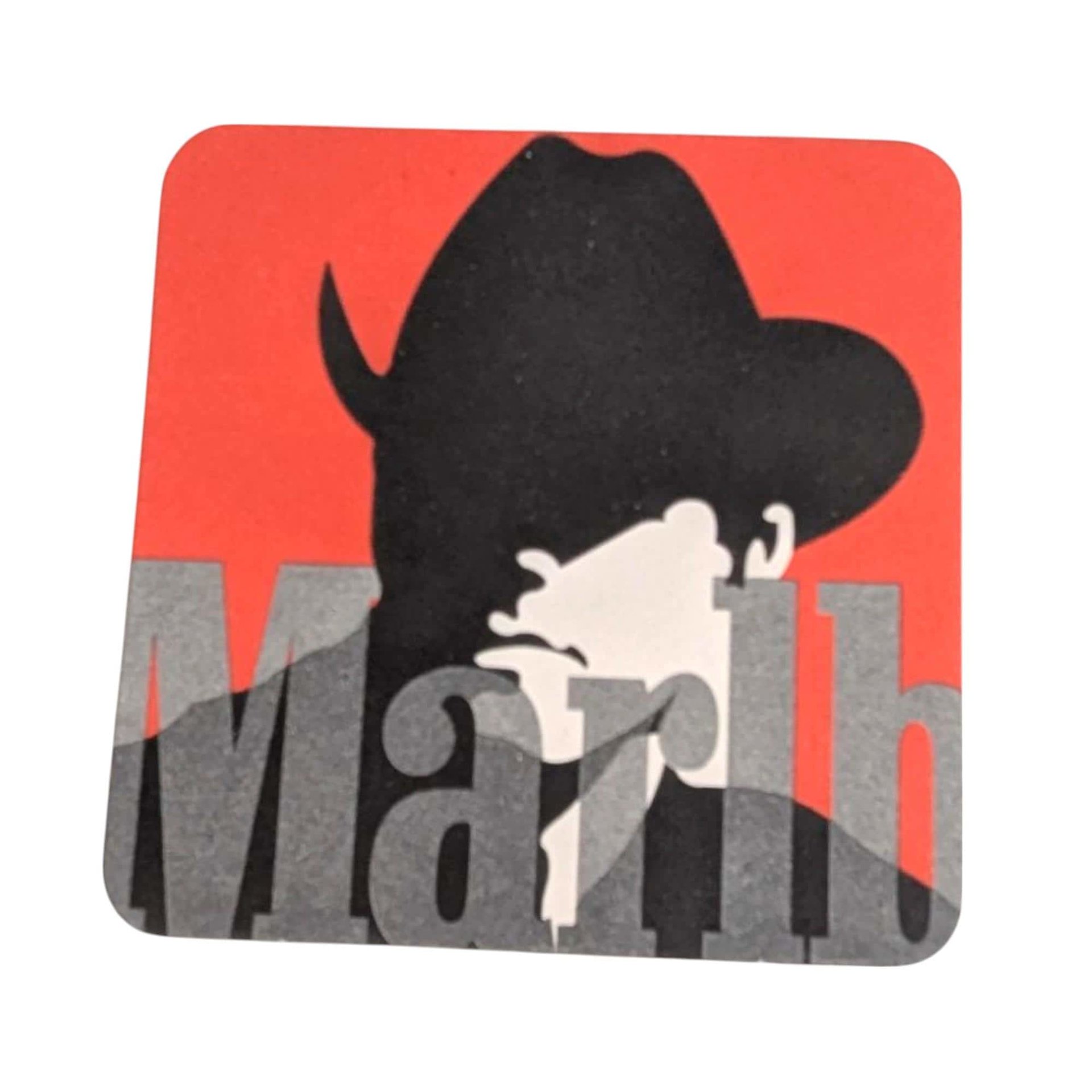 Vintage Marlboro Man Cardboard Coasters, Set of 20, 4 Inch, Collectible Barware, Retro Advertising, Mancave Decor, Gift for Him