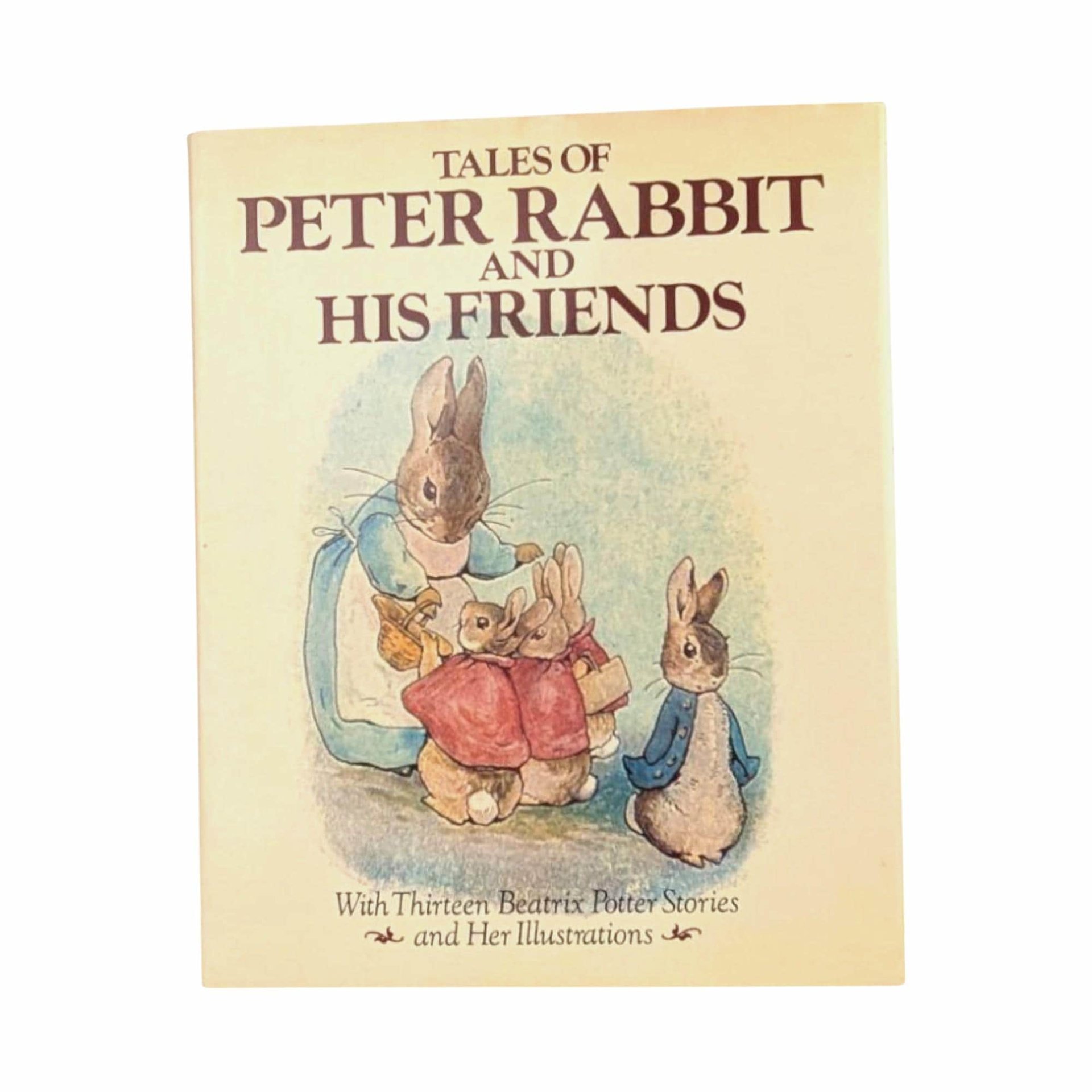 1984 Tales of Peter Rabbit and His Friends, Beatrix Potter Hardcover, Children's Literature, Classic Storybook, Gift for Kids