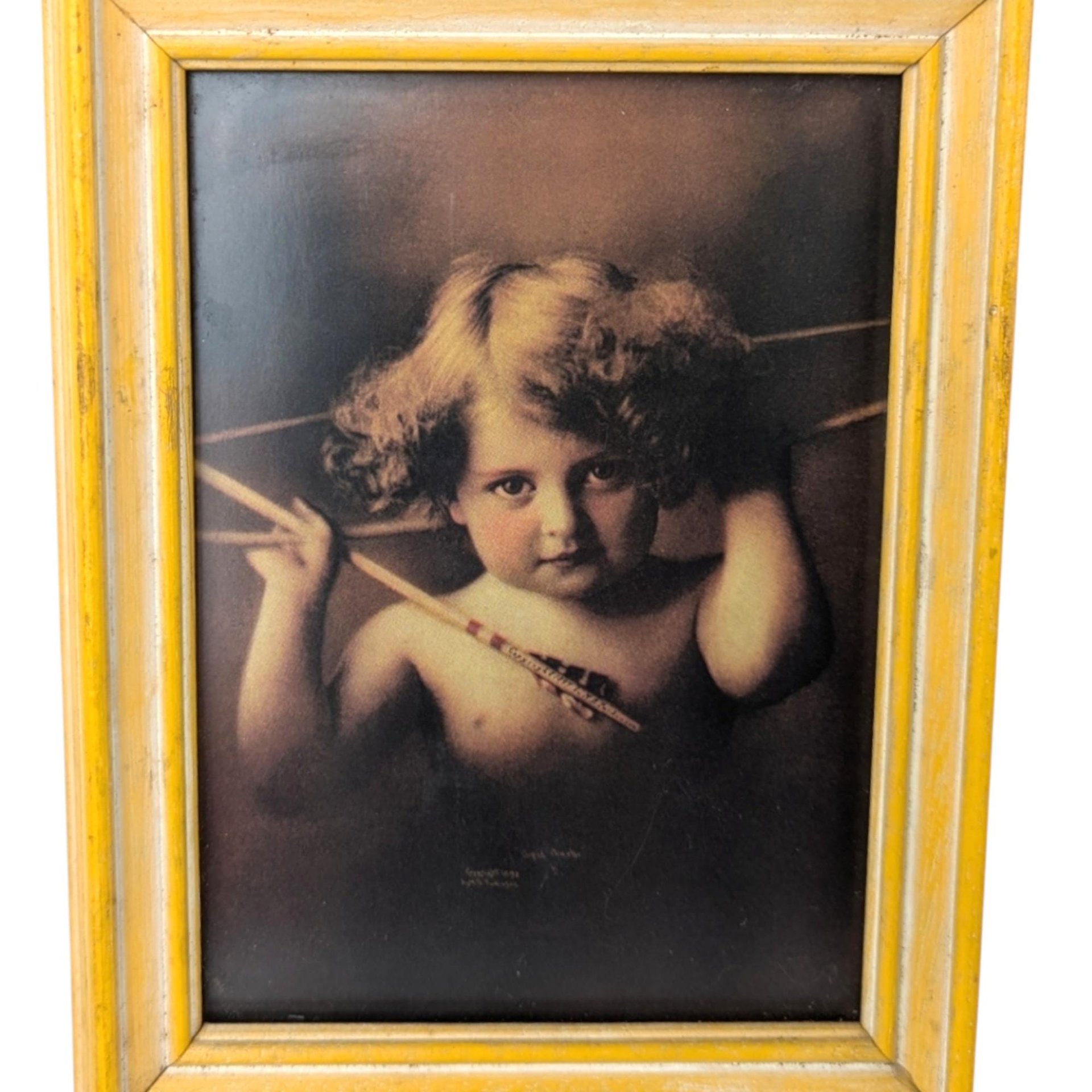 Vintage M.B. Parkinson Cupid Awake & Asleep Prints, Cupid Artwork, Victorian Style Decor, Cherub Prints, Gift for Art Lover