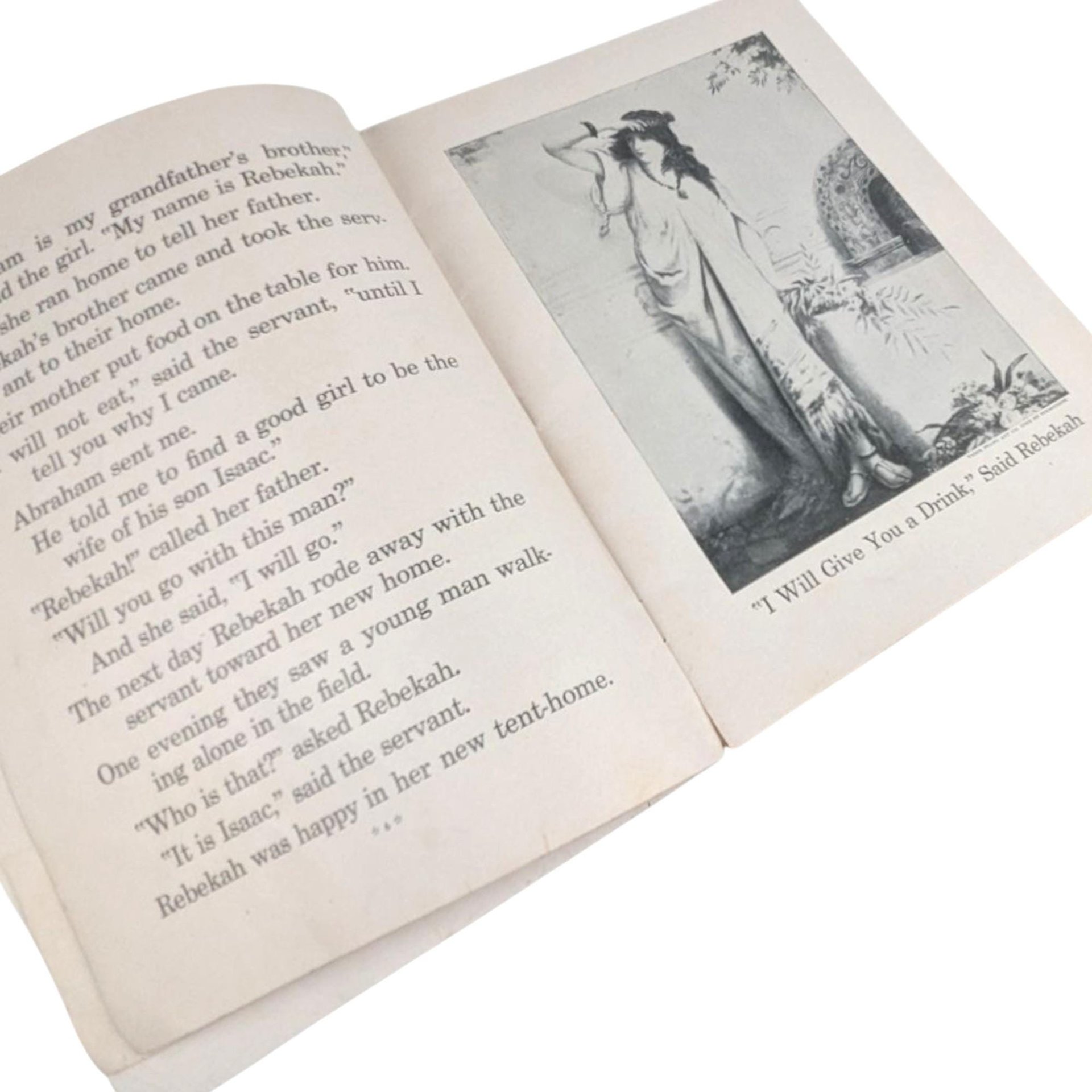 1941 Bible Primer by Marian Madison, Whitman Softcover Book, Dorothy Handsaker Art, Vintage Christian Kids Book, Sunday School Storybook