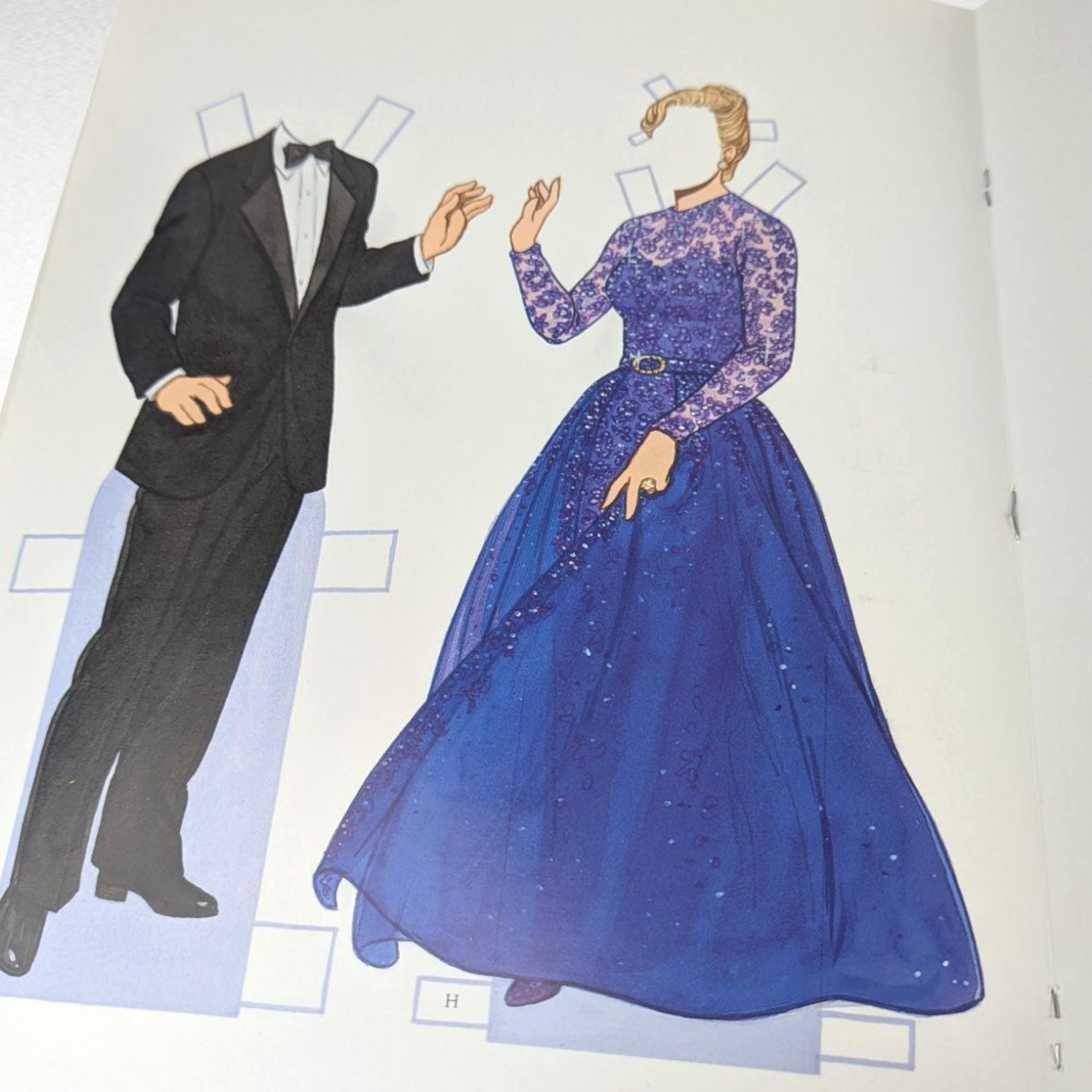 1994 Tom Tierney Bill Clinton, Former President Paper Doll Book, Unused Vintage Collectible, Presidential Family Paper Dolls