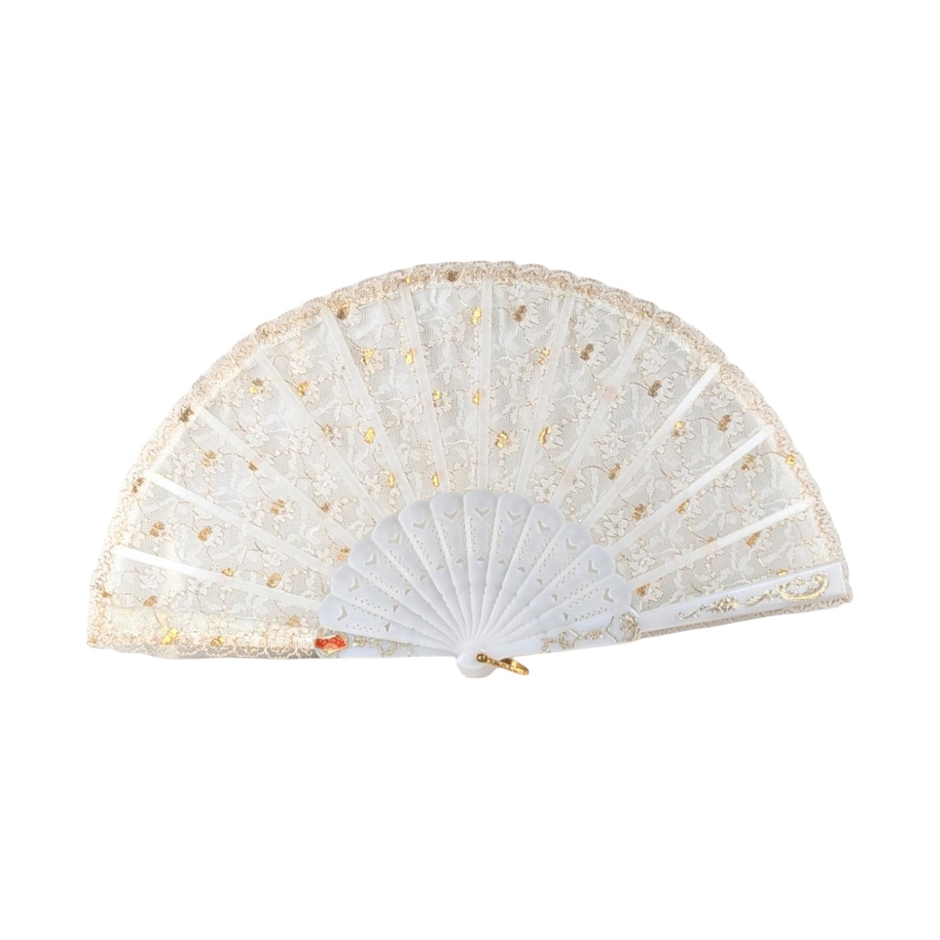 Vintage Lace Fan, Made in Japan, Elegant Hand Fan, Wedding Accessory, Bridal Gift, Dance Fan, Home Decor