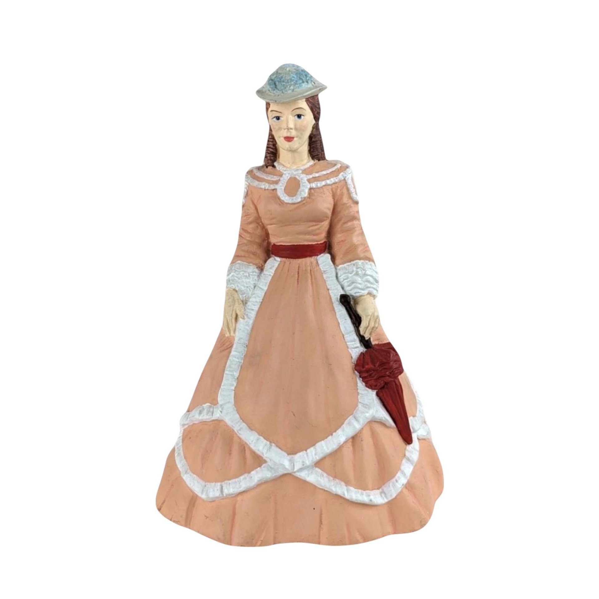 Vintage Dave Grossman Gone with the Wind Suellen O'Hara Figurine | 7.5 Inch Porcelain Collectible | Southern Belle Decor | 1990s