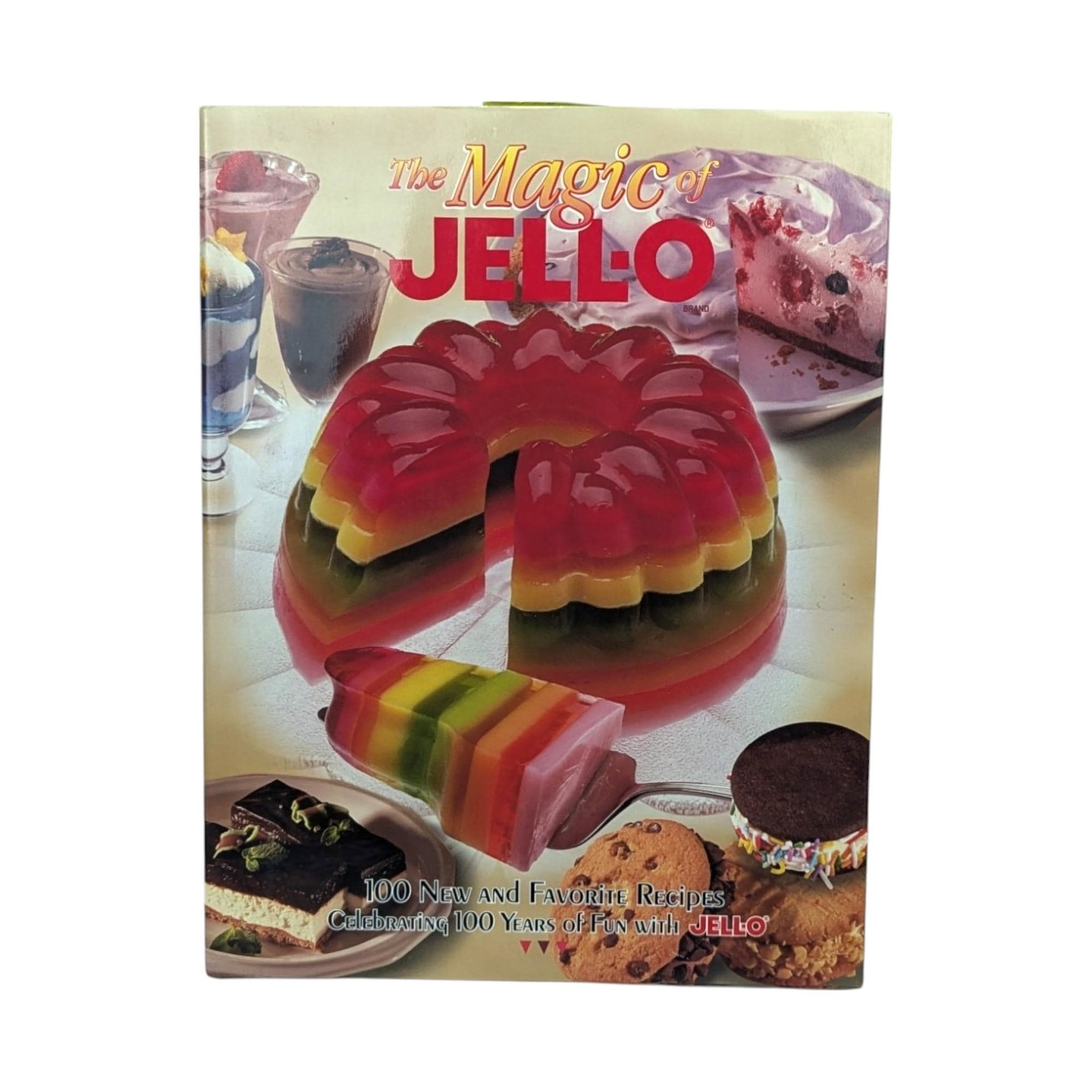 Vintage Jell-O Cookbook Lot: 3 Recipe Books, 1980s-2000s Desserts, Retro Cooking, Nostalgic Recipes, Gift for Baker