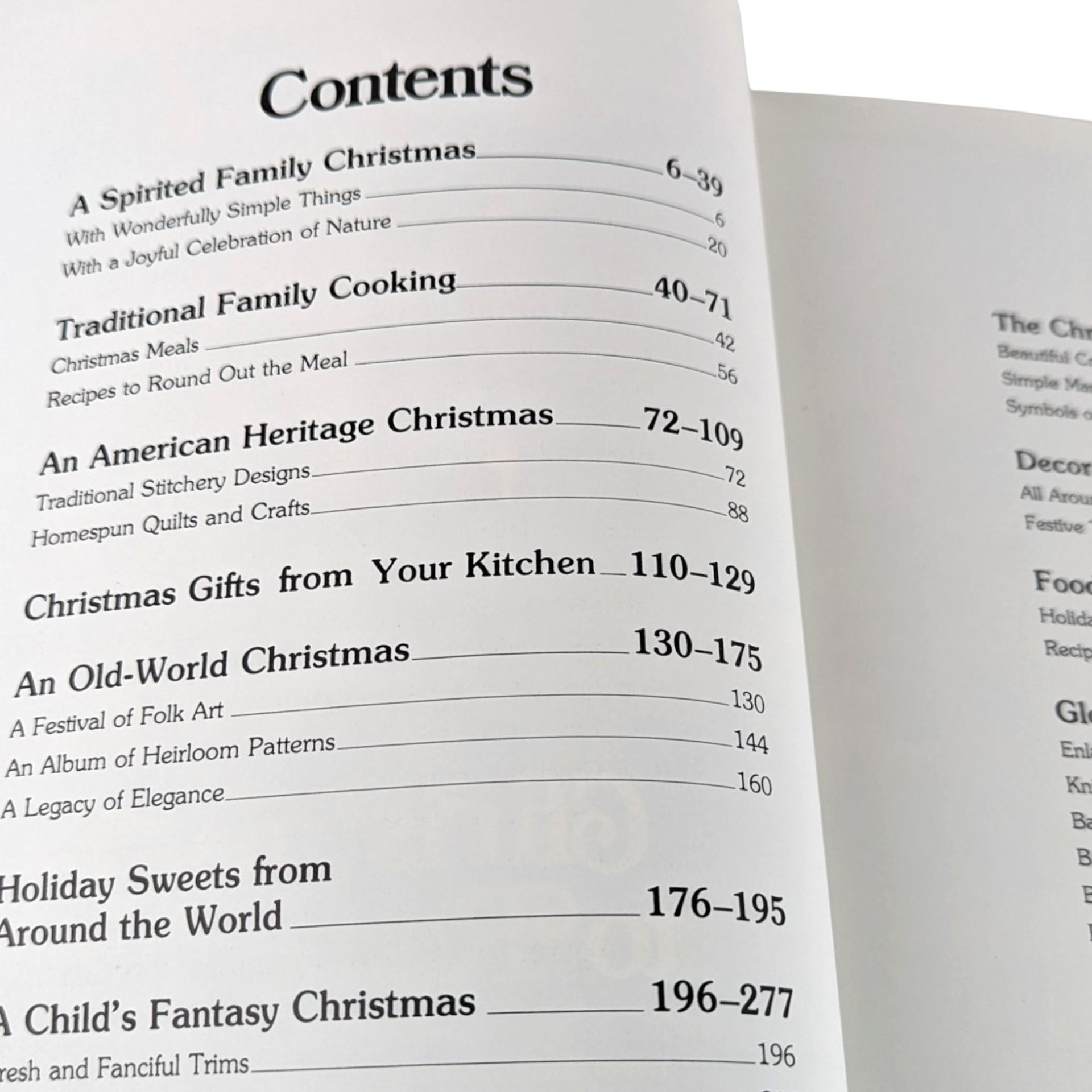 Vintage Christmas Craft and Cookbook Pair - BHG Treasury Crafts & Foods, Kraft Best Ever Holiday Recipes - Retro Christmas Decor