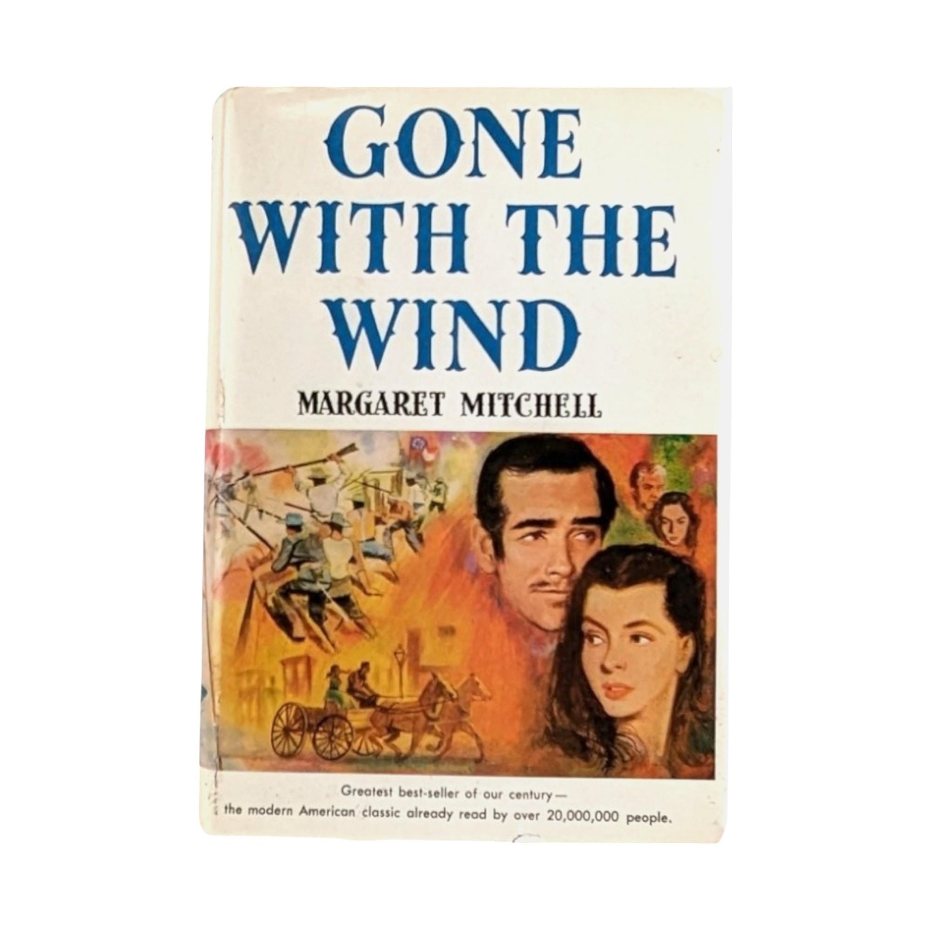 1964 Gone With The Wind Hardcover | Margaret Mitchell | Vintage Classic Novel