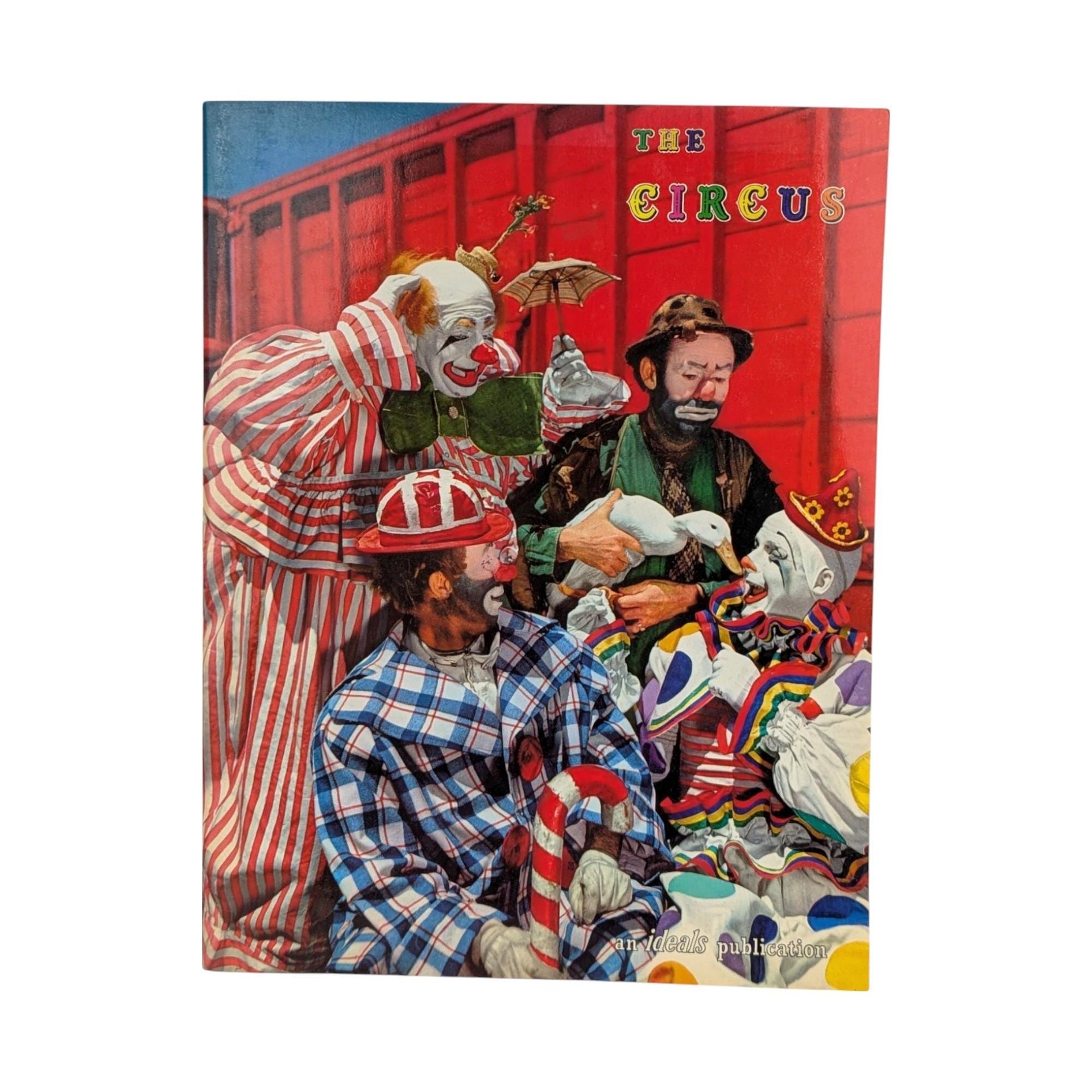 Vintage Clown Lot - Figurines, Bank, Music Box, Circus Books - Collectible Clown Memorabilia