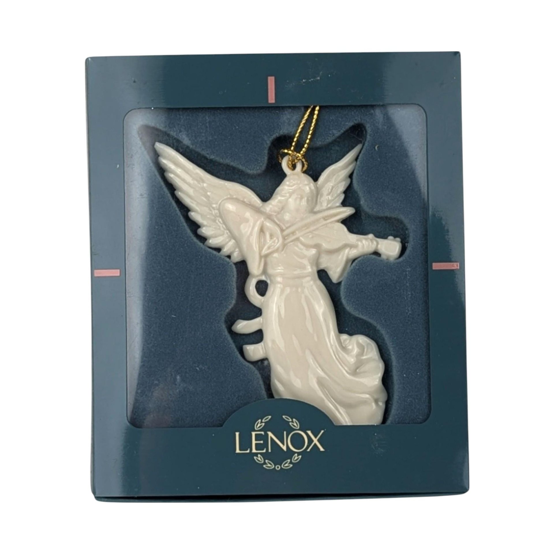 Vintage Lenox Christmas Set, Noel Heart Dish, Angel Violin Ornaments, Snowflake Ornament, Holiday Decor
